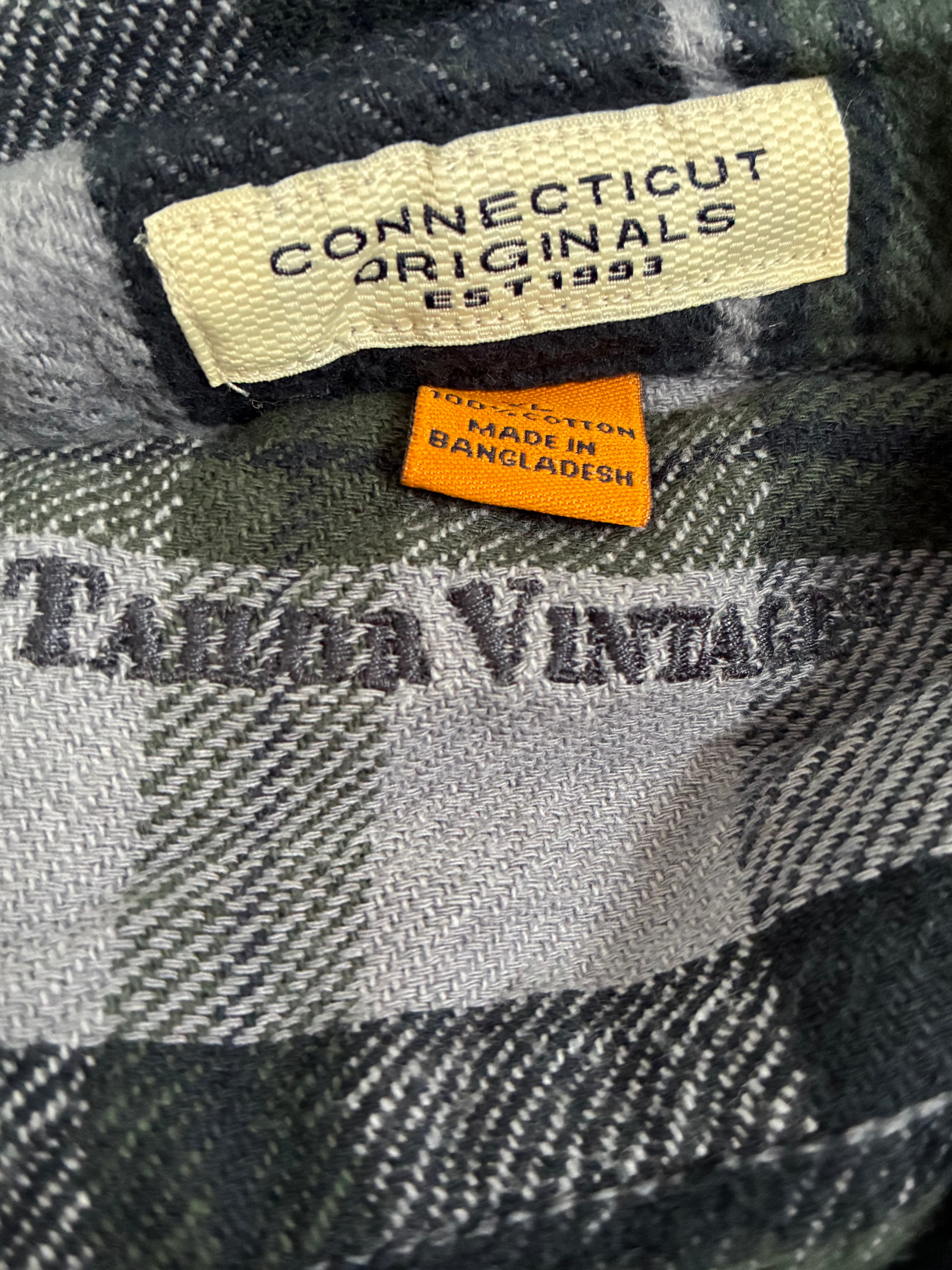 Thick Blue Checked Flannel, XL