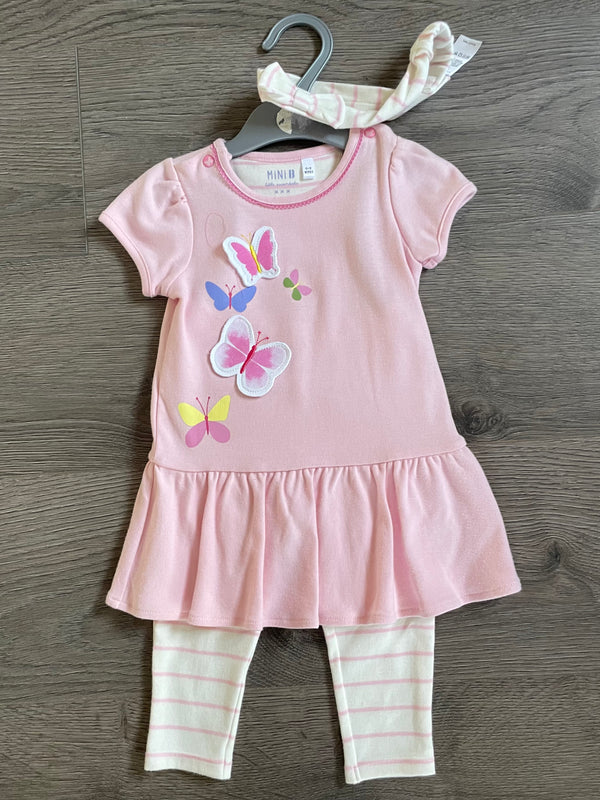 3 piece leggings set (6-9 mths)