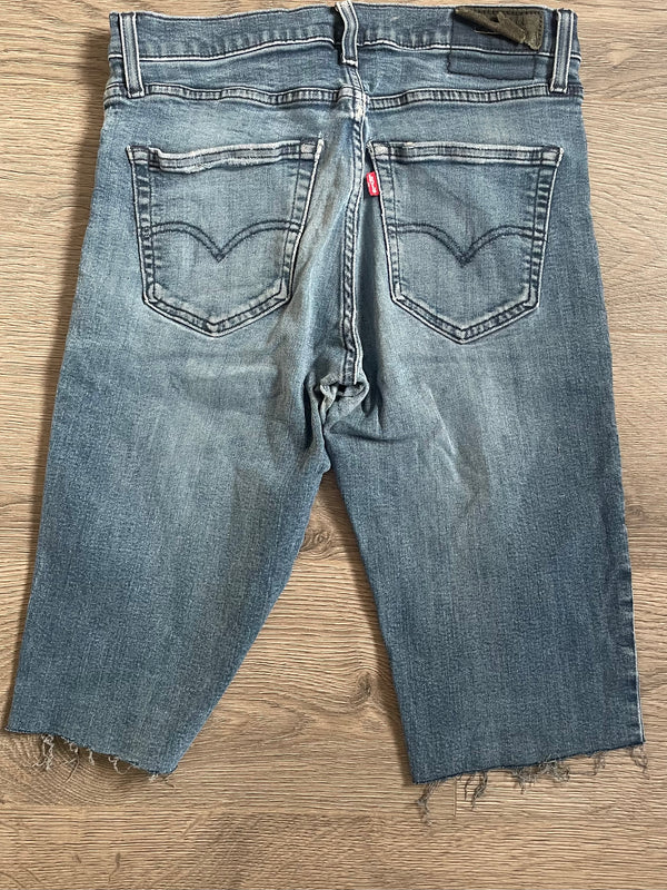 Vintage Up-cycled Levi's Shorts, Blue, W30 L5