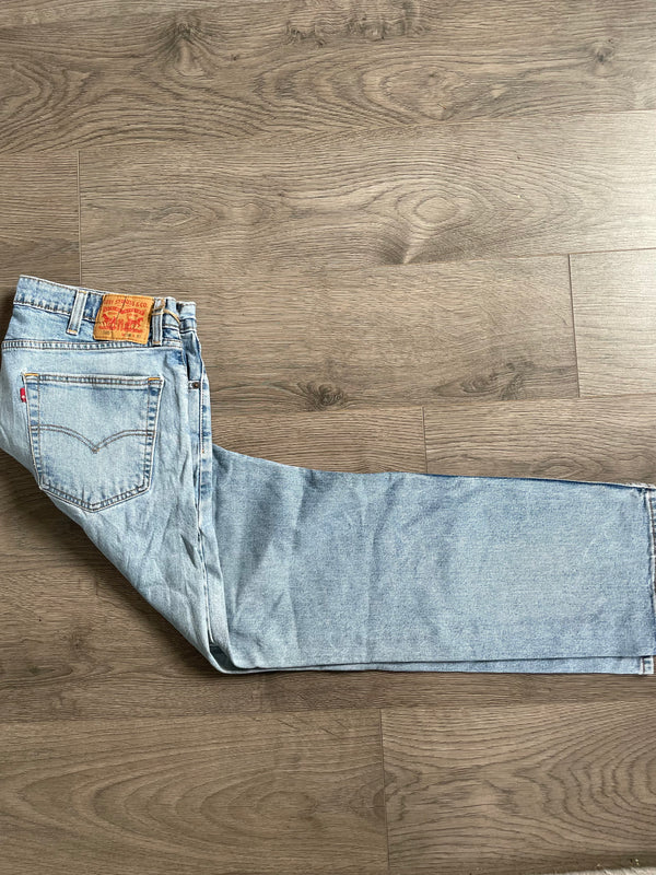 Vintage Levi's 505, Light Blue, Label - W38, L30, Actual Size - W36, L30