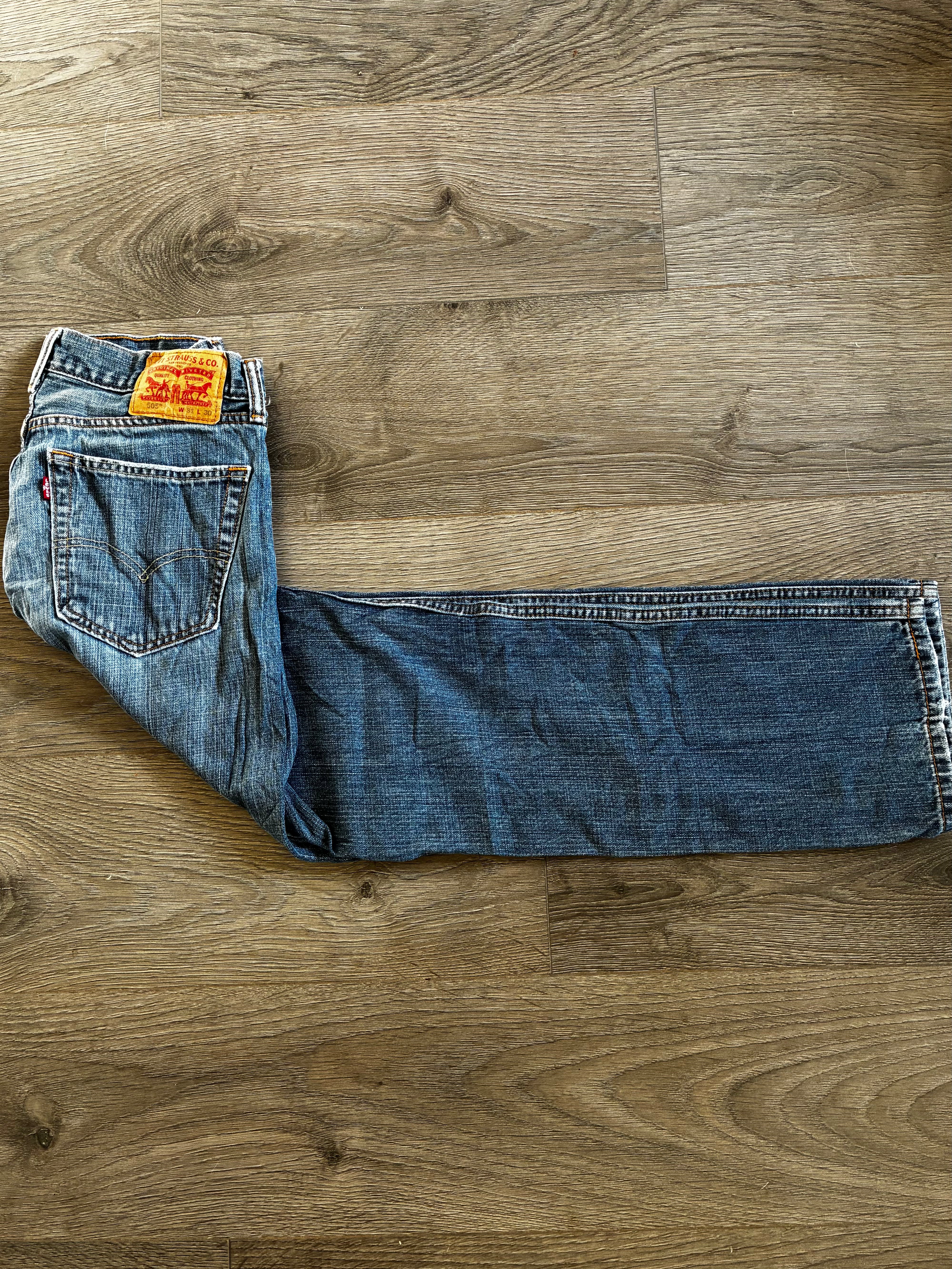 Vintage Levi's 505, Blue, W32, L30