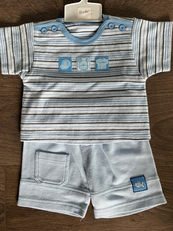 T shirt and shorts Set (3-6mths)