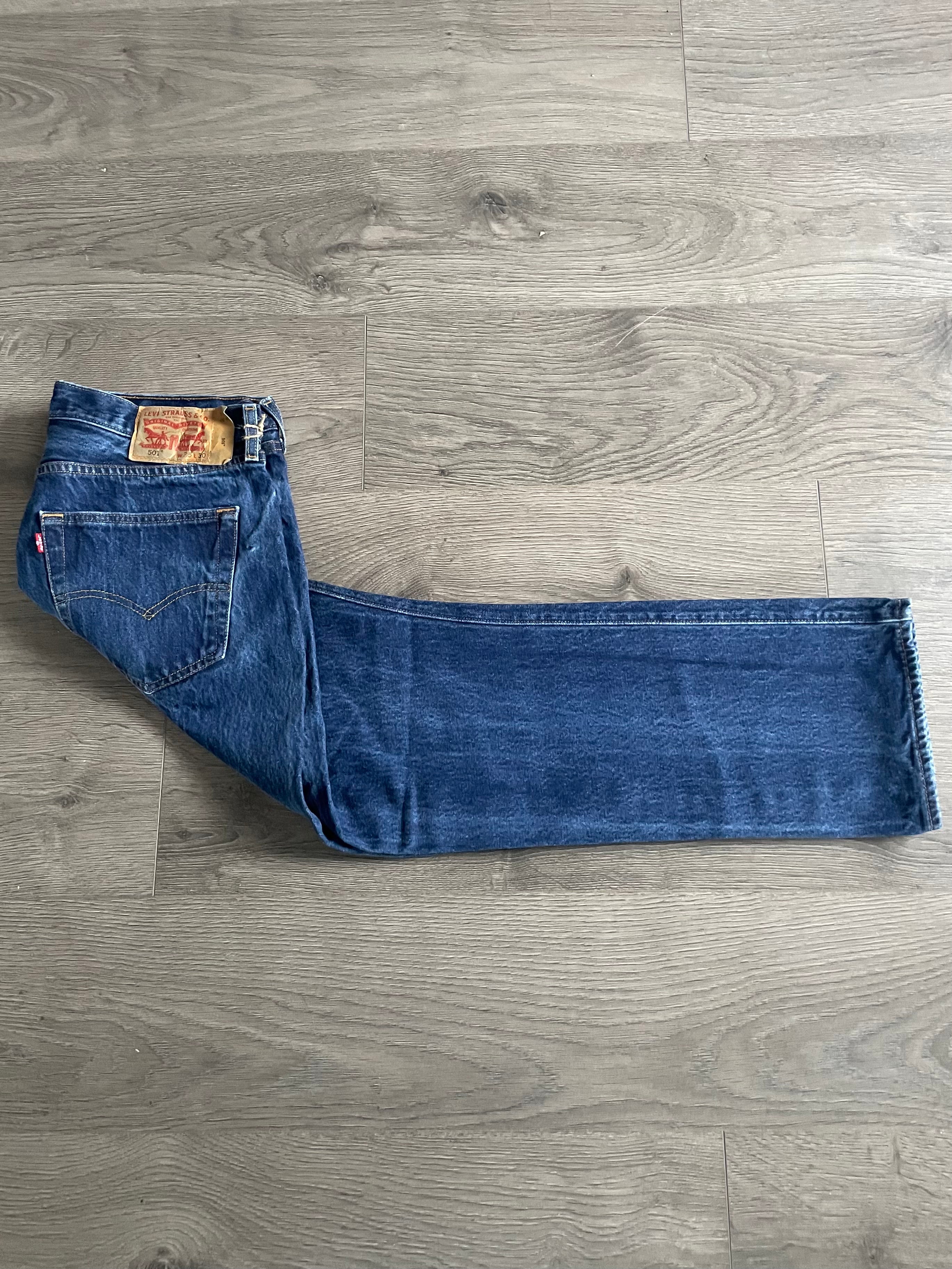 Vintage Levi's 501, Dark Blue, W35, L30