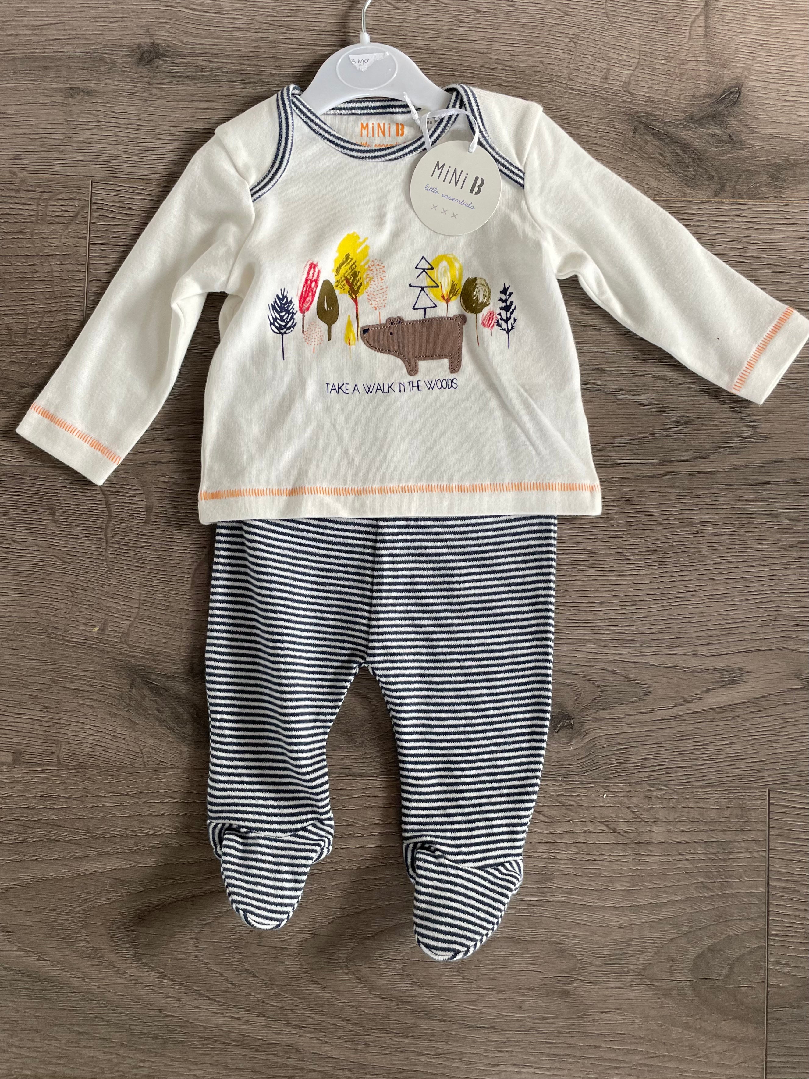 Top and trouser set (3-6 mths)