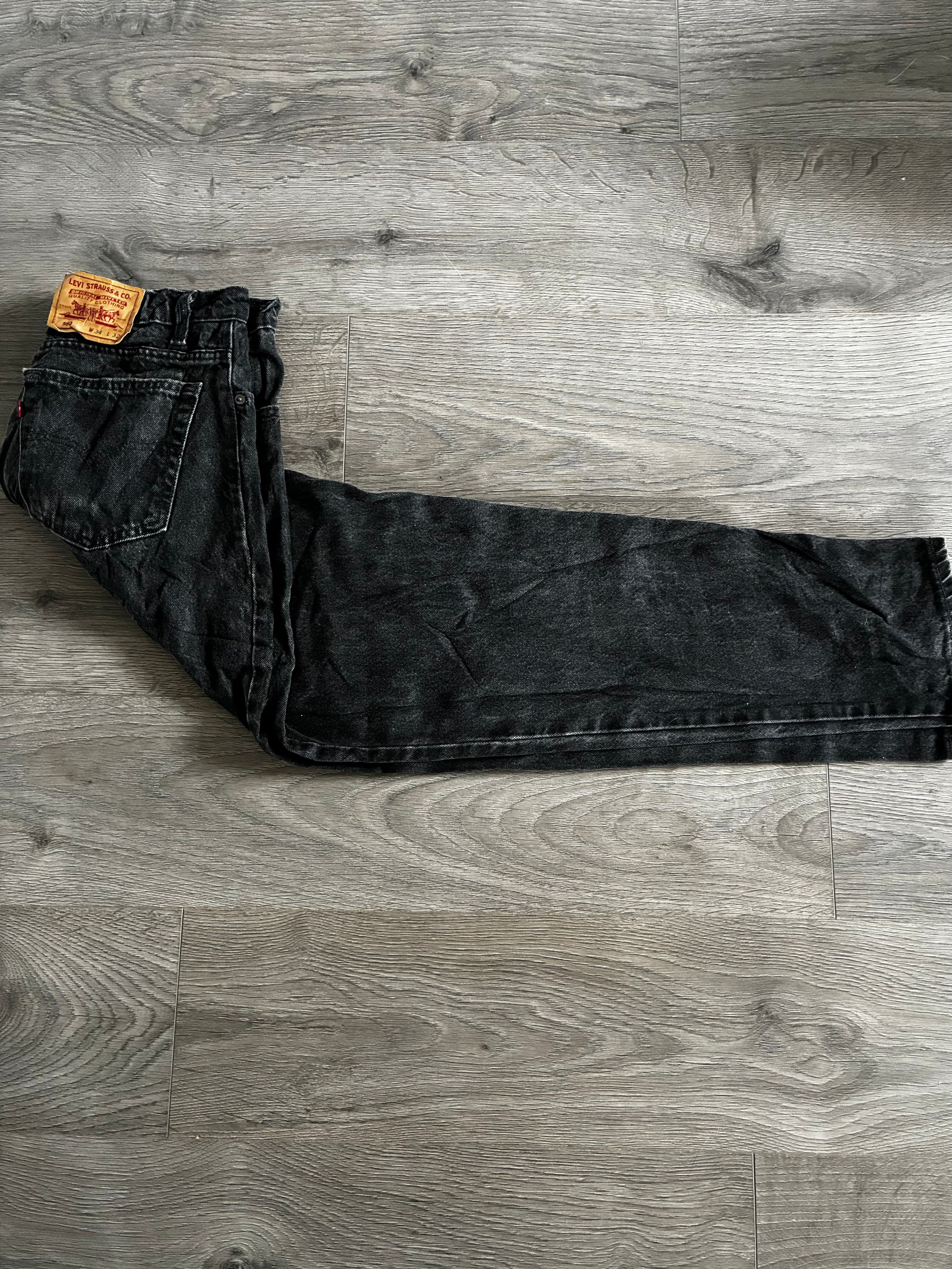 Vintage Levi's 550, Black, W34, L32