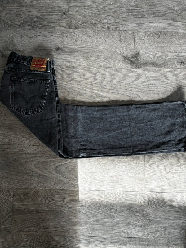 Vintage Levi's 505, Black, Label - W34, L32, Actual Size - W36, L33