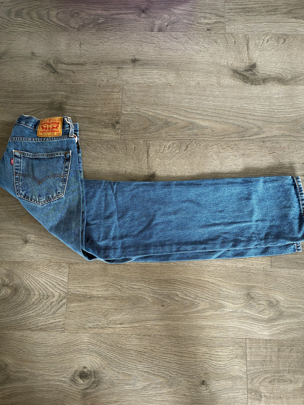 Vintage Levi's 505, Blue, Label - W31, L34, Actual Size - W32, L34