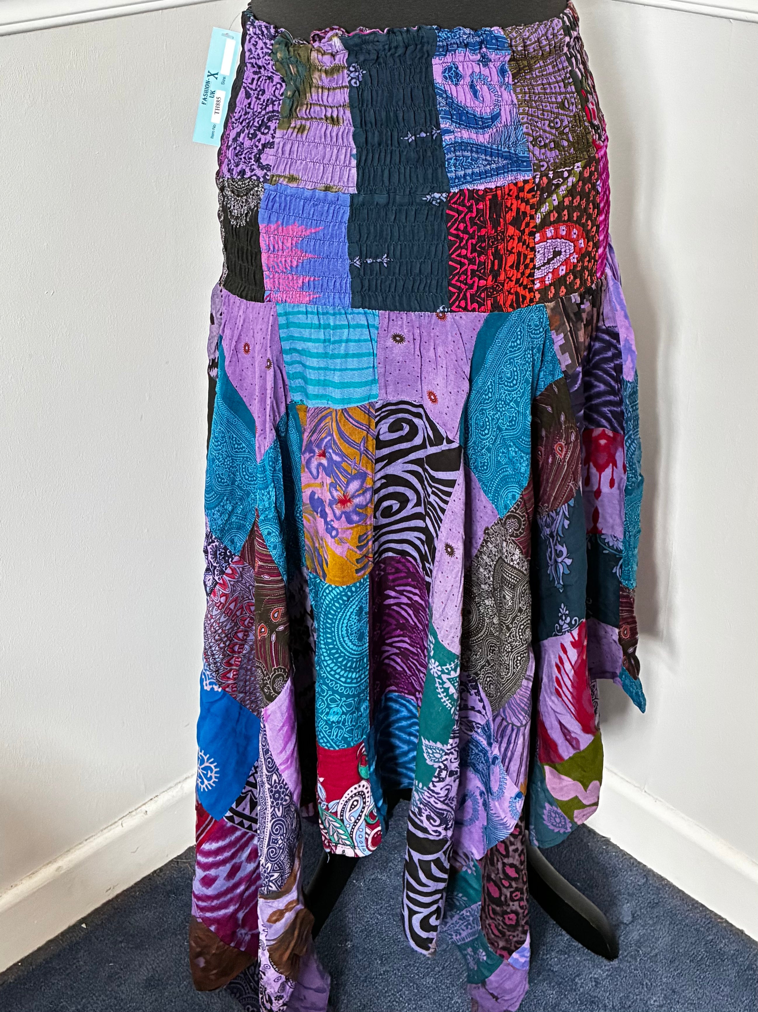 Patchwork Pixie Skirt/Dress