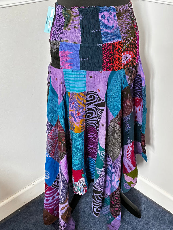 Patchwork Pixie Skirt/Dress