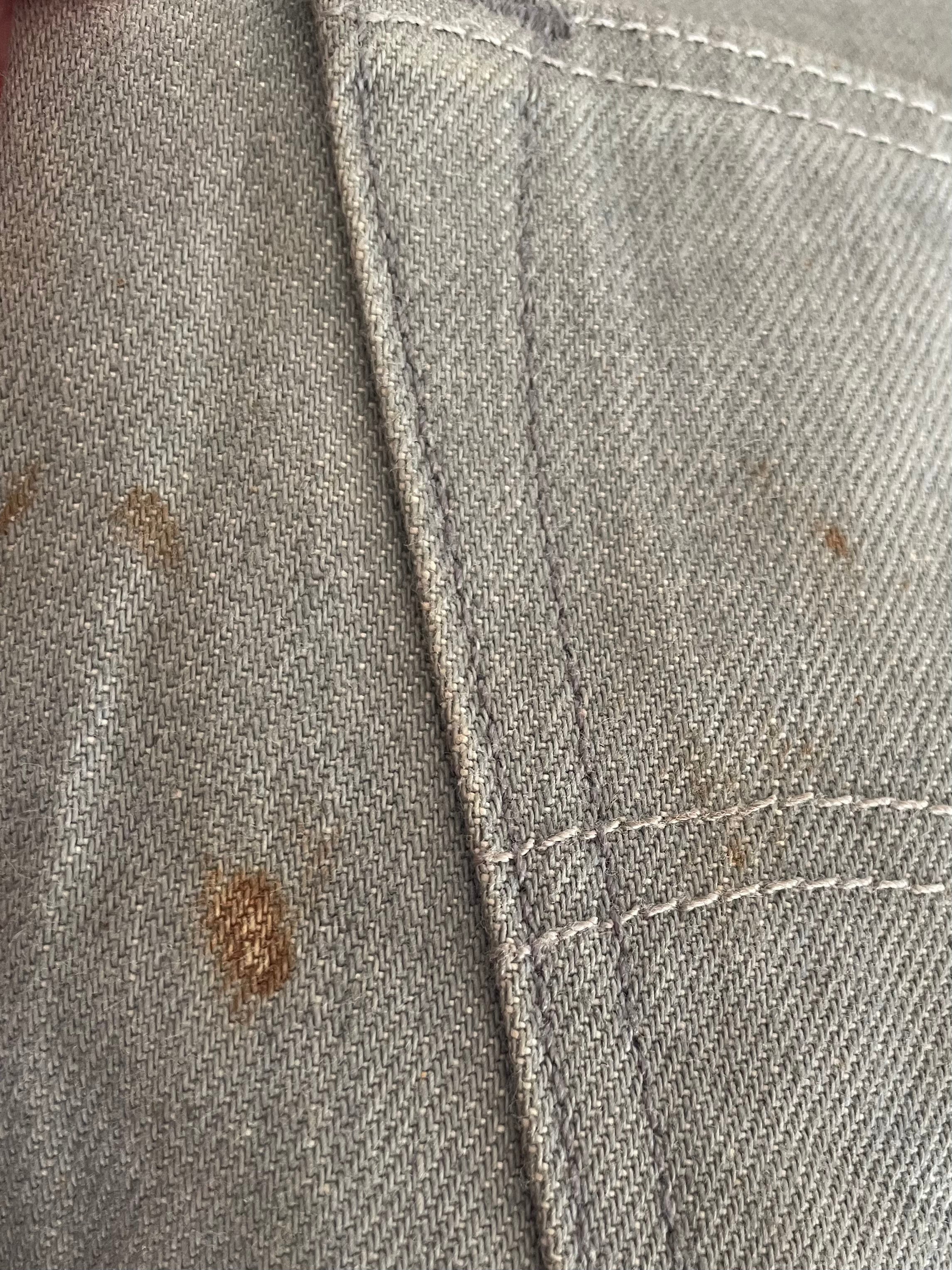 Vintage Up-cycled Levi's 501 Shorts, Khaki, W38 L14