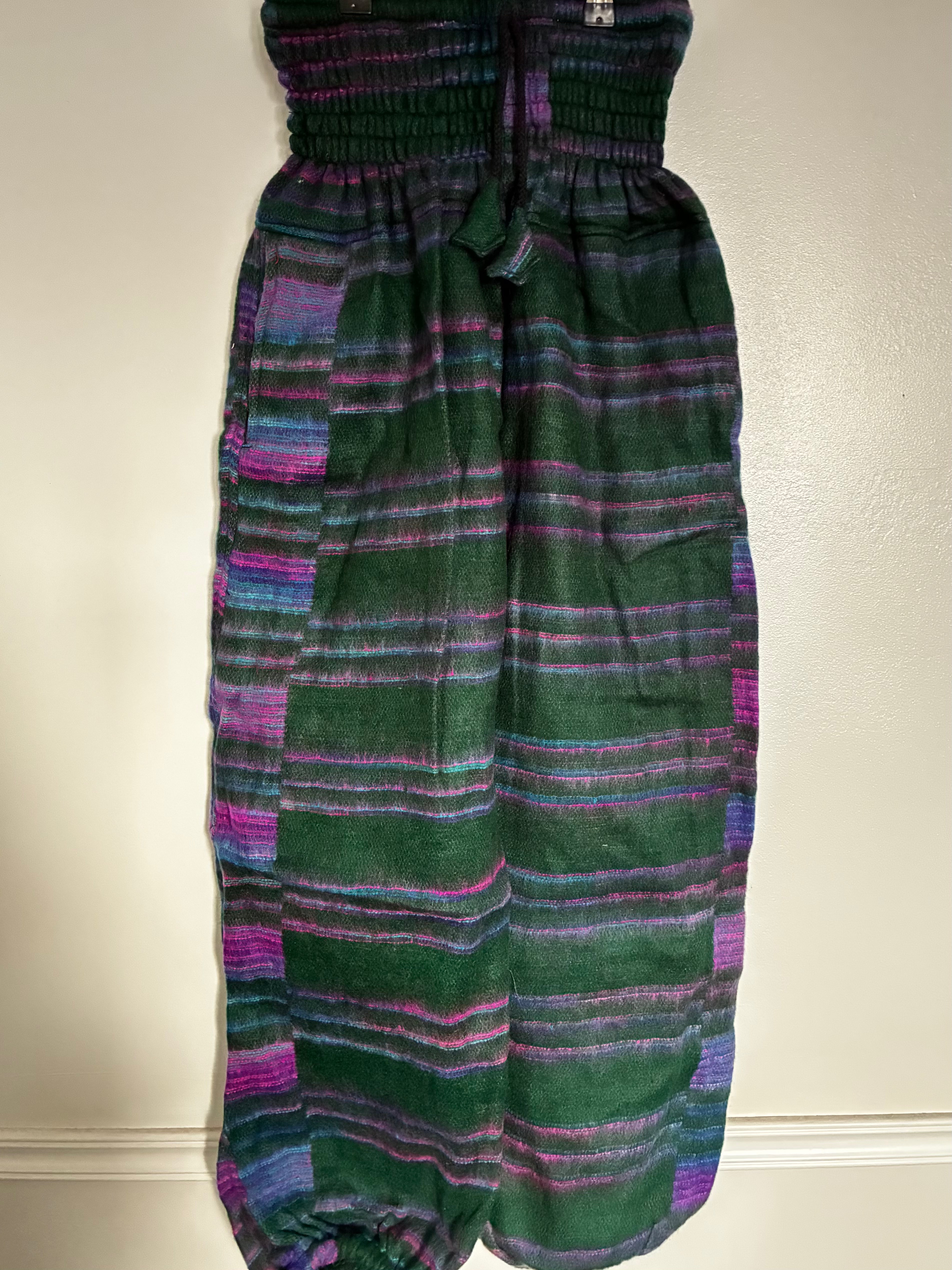 Fluffy Pink/Green Trousers, 24-38" Waist