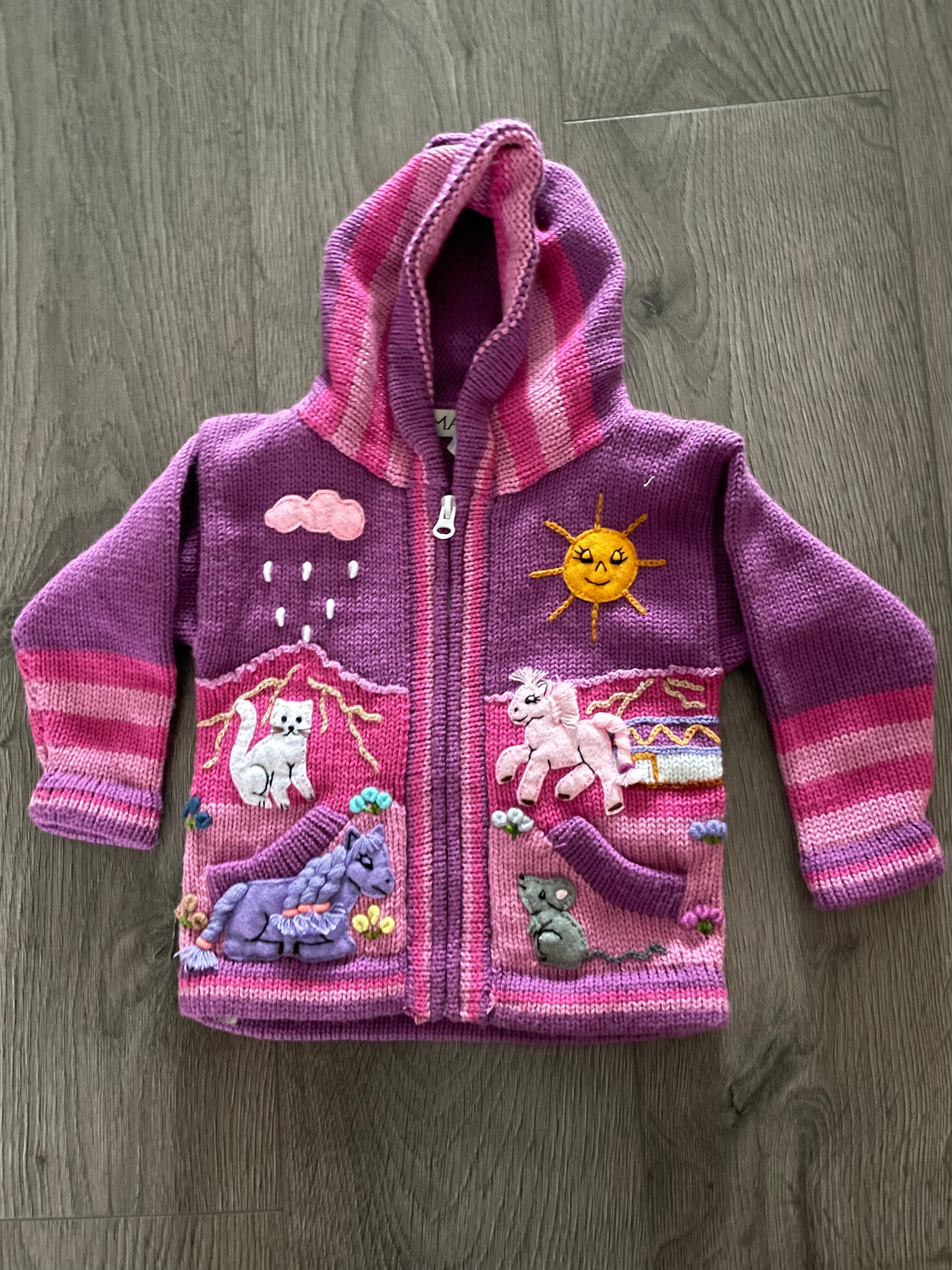 Beautiful zip up Jacket (2-3yr)