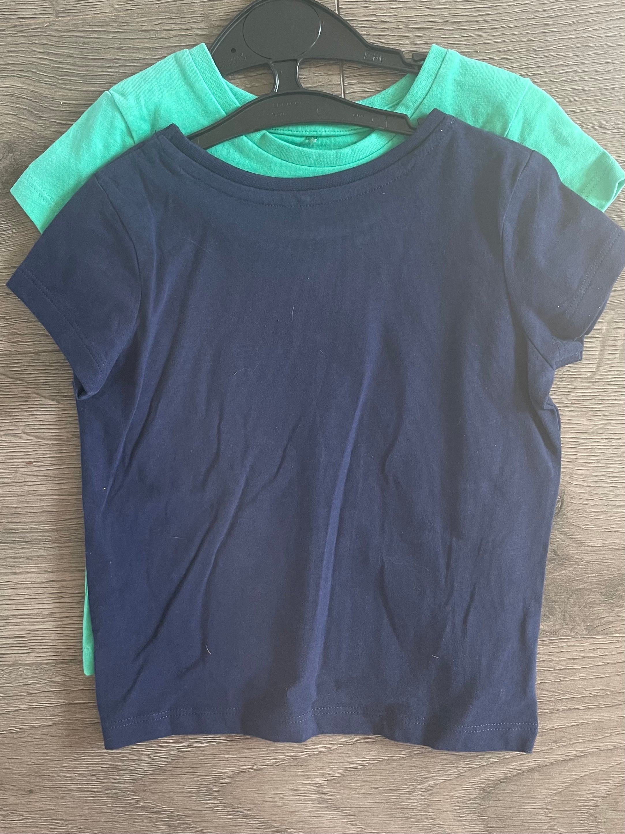 2 pack plain t-shirts (18-24 months)