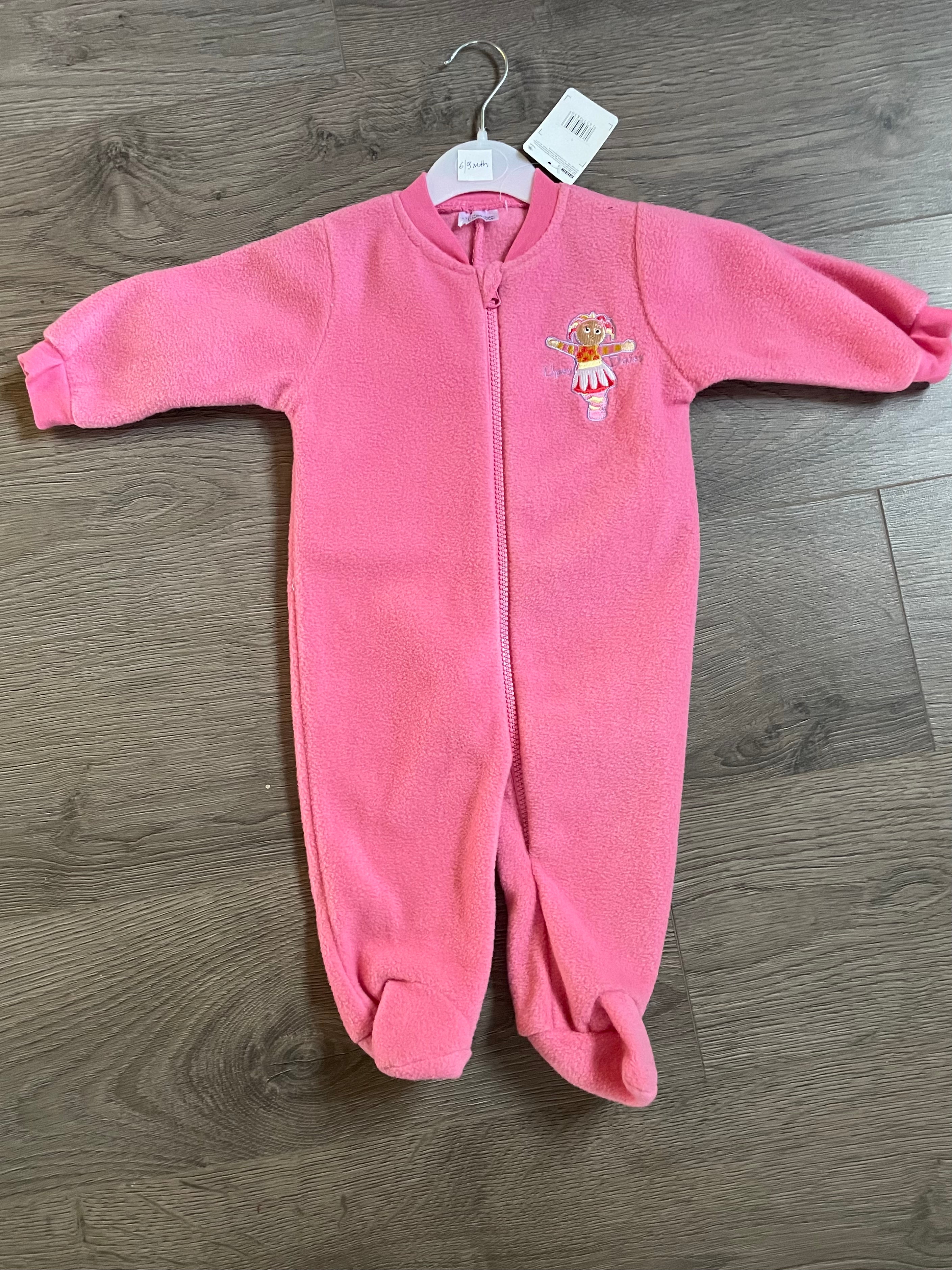 Upsy Daisy Fleece Romper (6-9 mths)