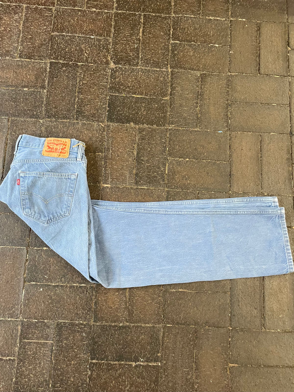 Vintage Levi's 501, Blue, Label - W34, L34, Actual Size - W32, L31