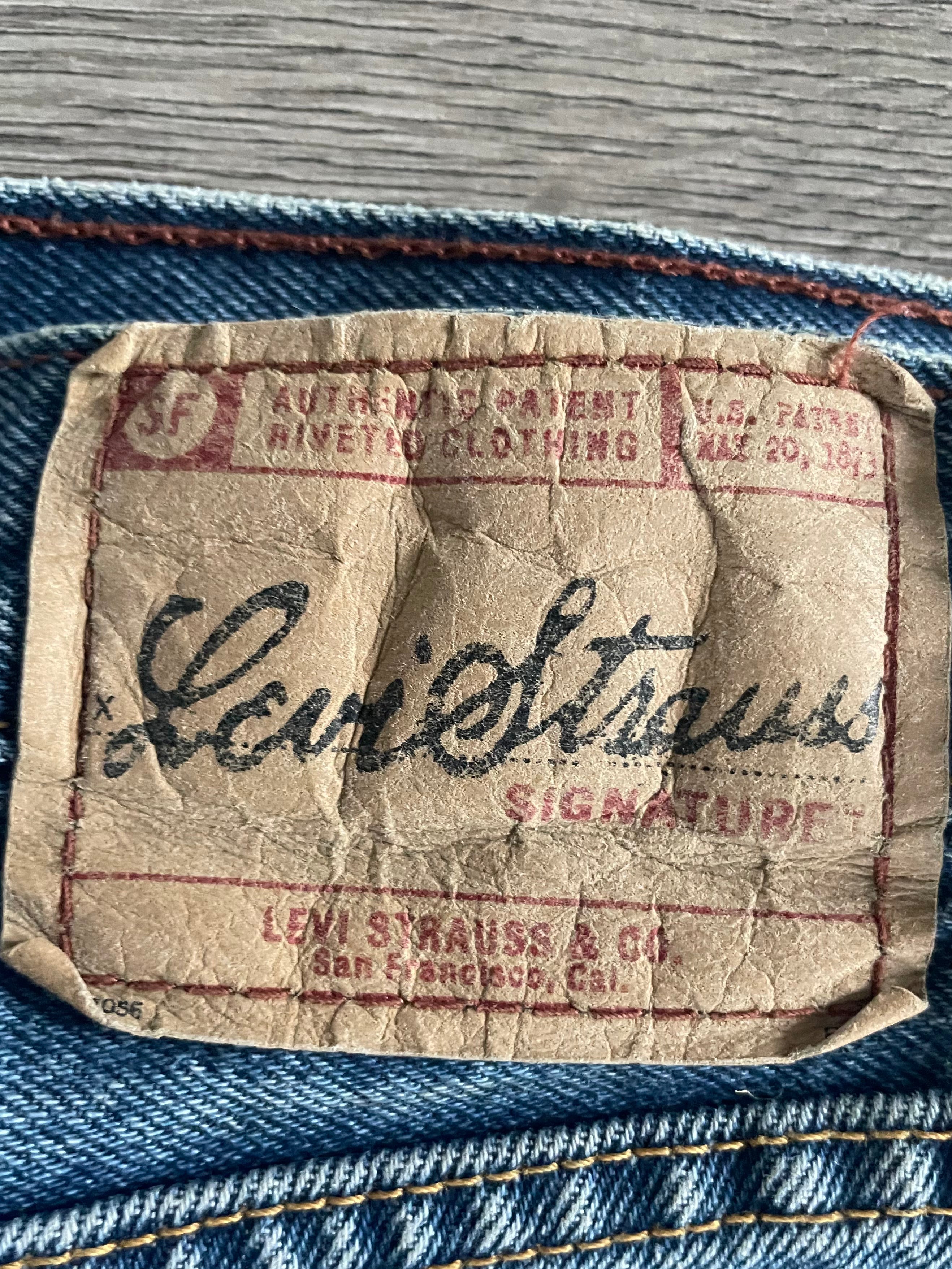Vintage Levi's 550, Blue, W33, L31