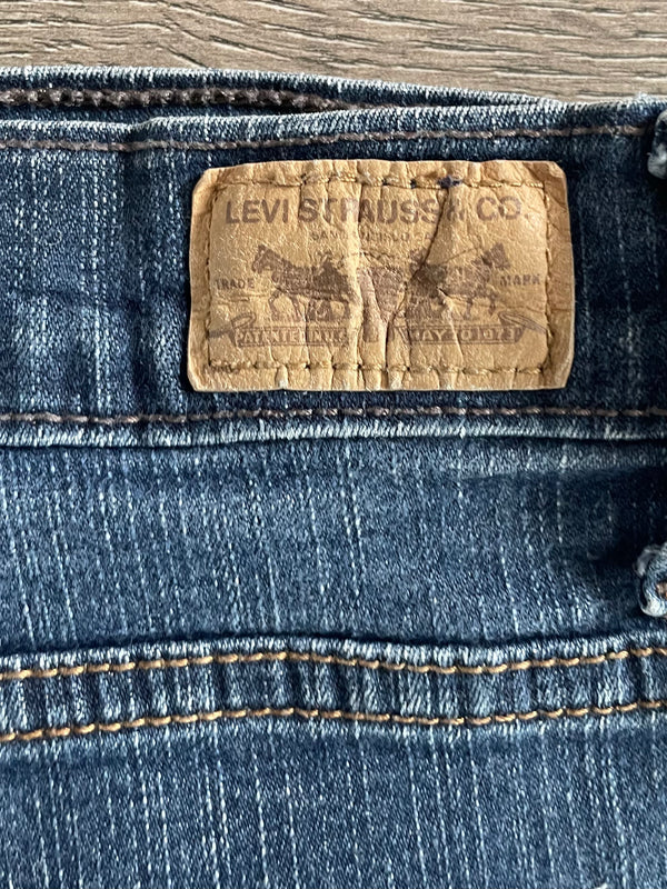 Vintage Levi's 512 Bootcut, Dark Blue, W29, L34