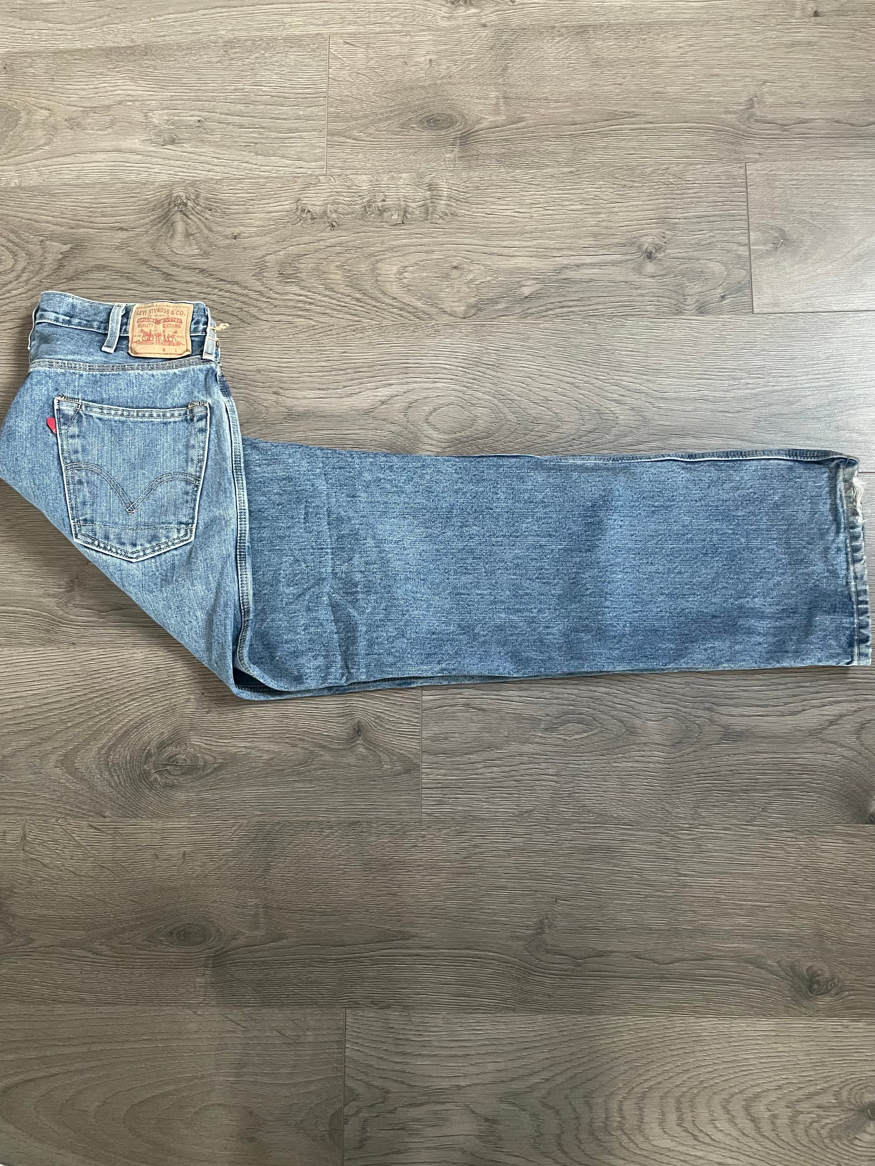 Vintage Levi's 550, Blue, W38, L35