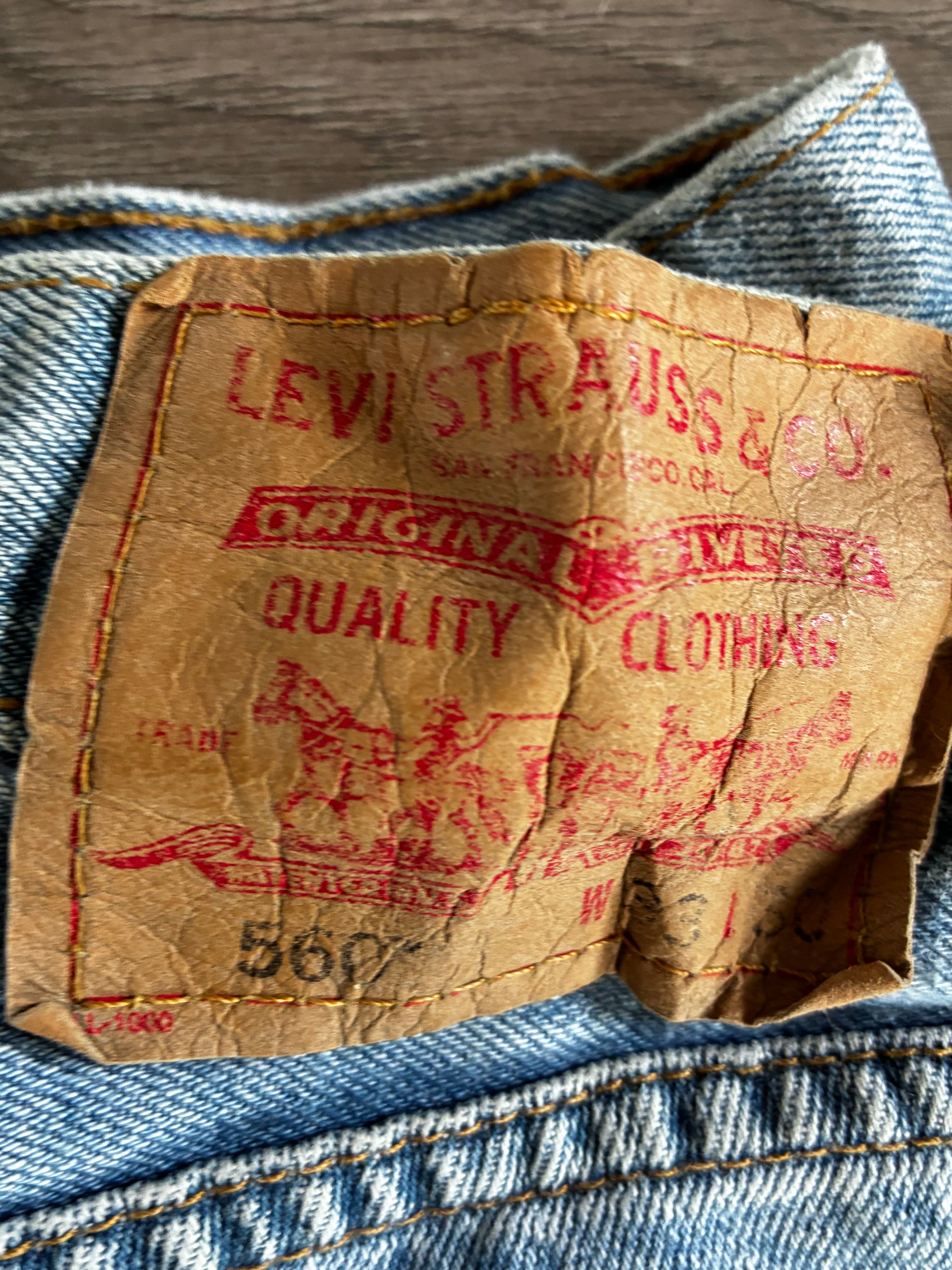 Vintage Levi's 560, Blue, W32, L28