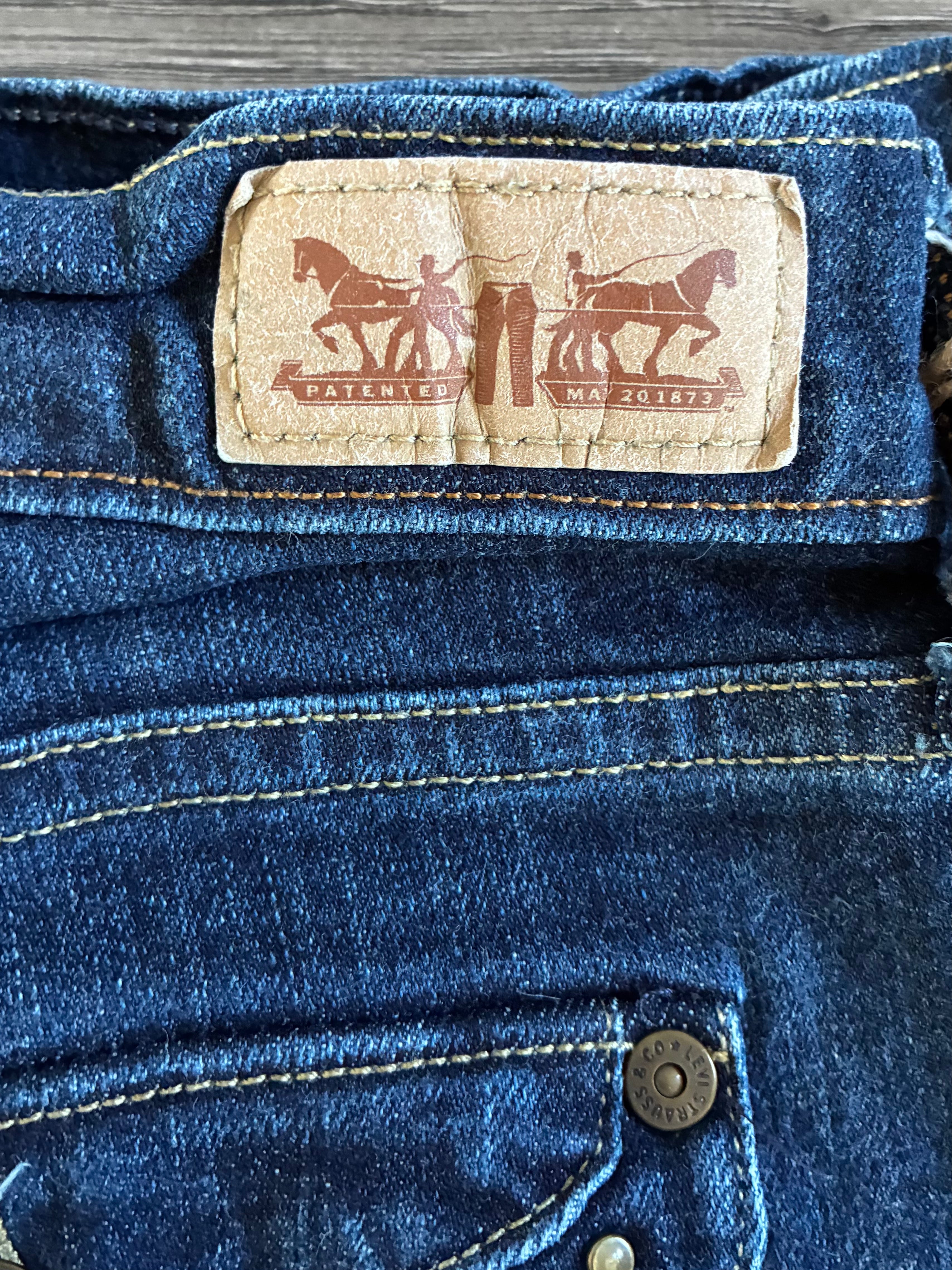 Vintage Levi's 515, Dark Blue, W30, L32