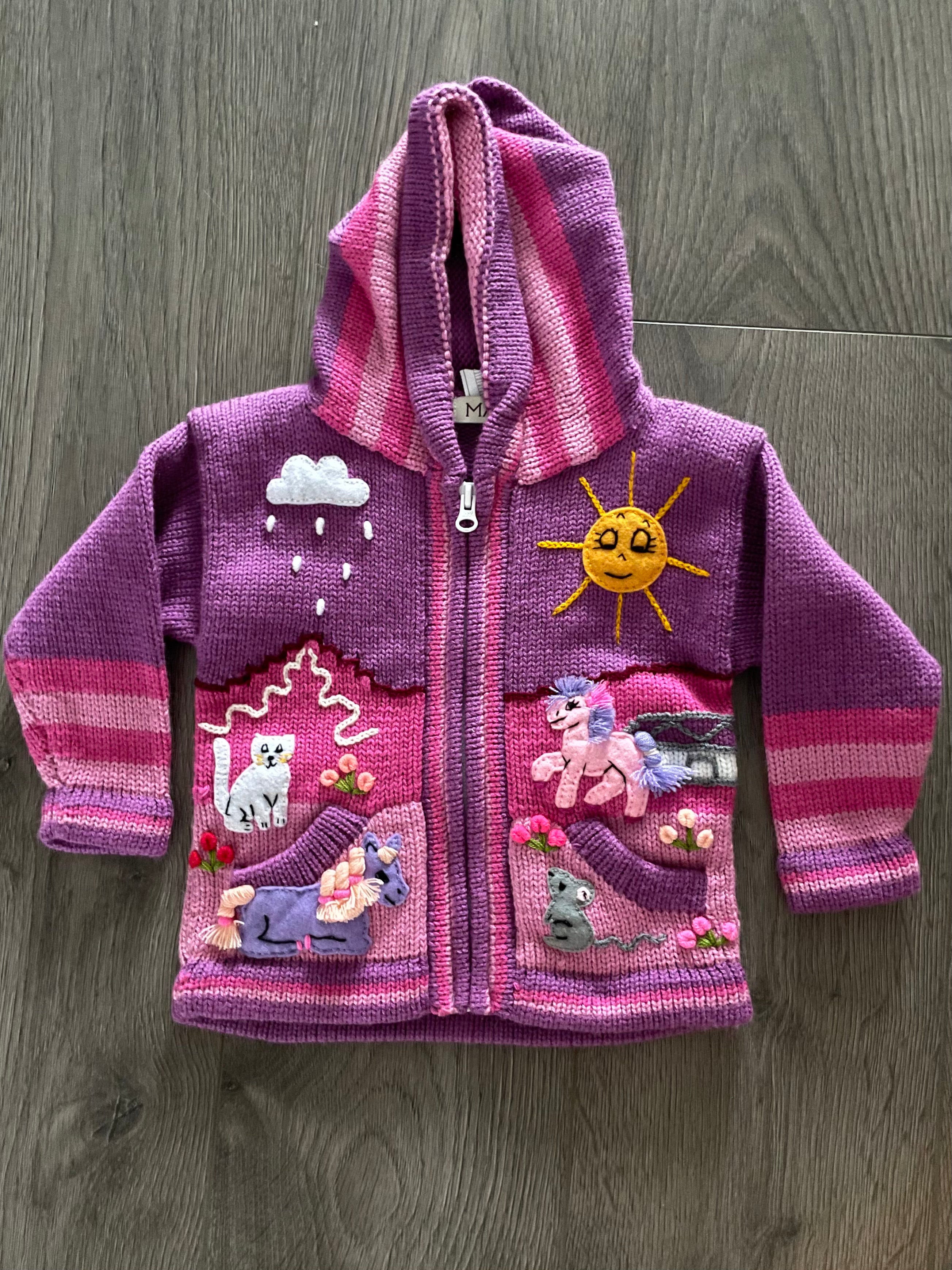 Beautiful zip up Jacket (2-3yr)