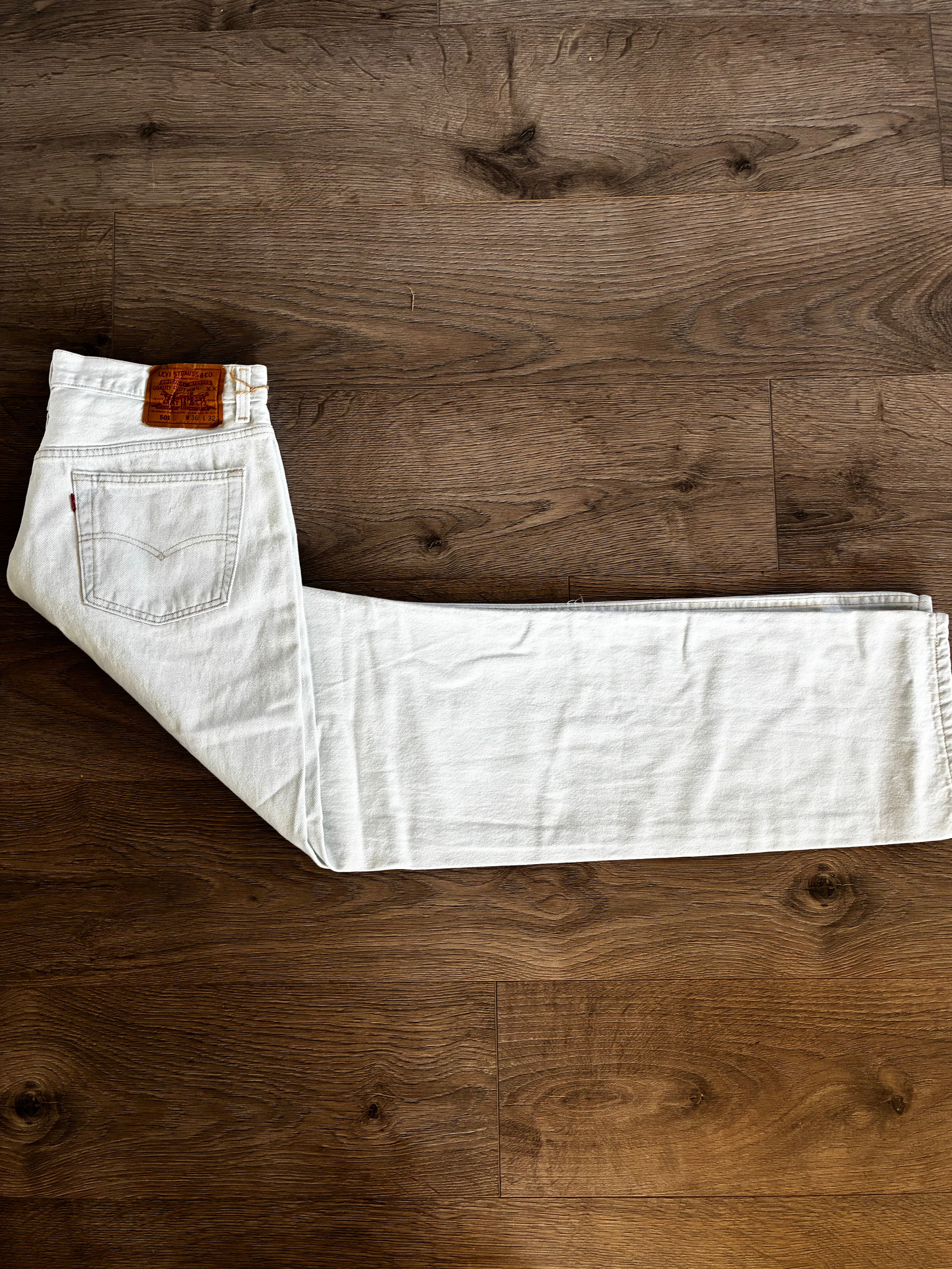 Vintage Levi's 501, Very Faded, W35, L32