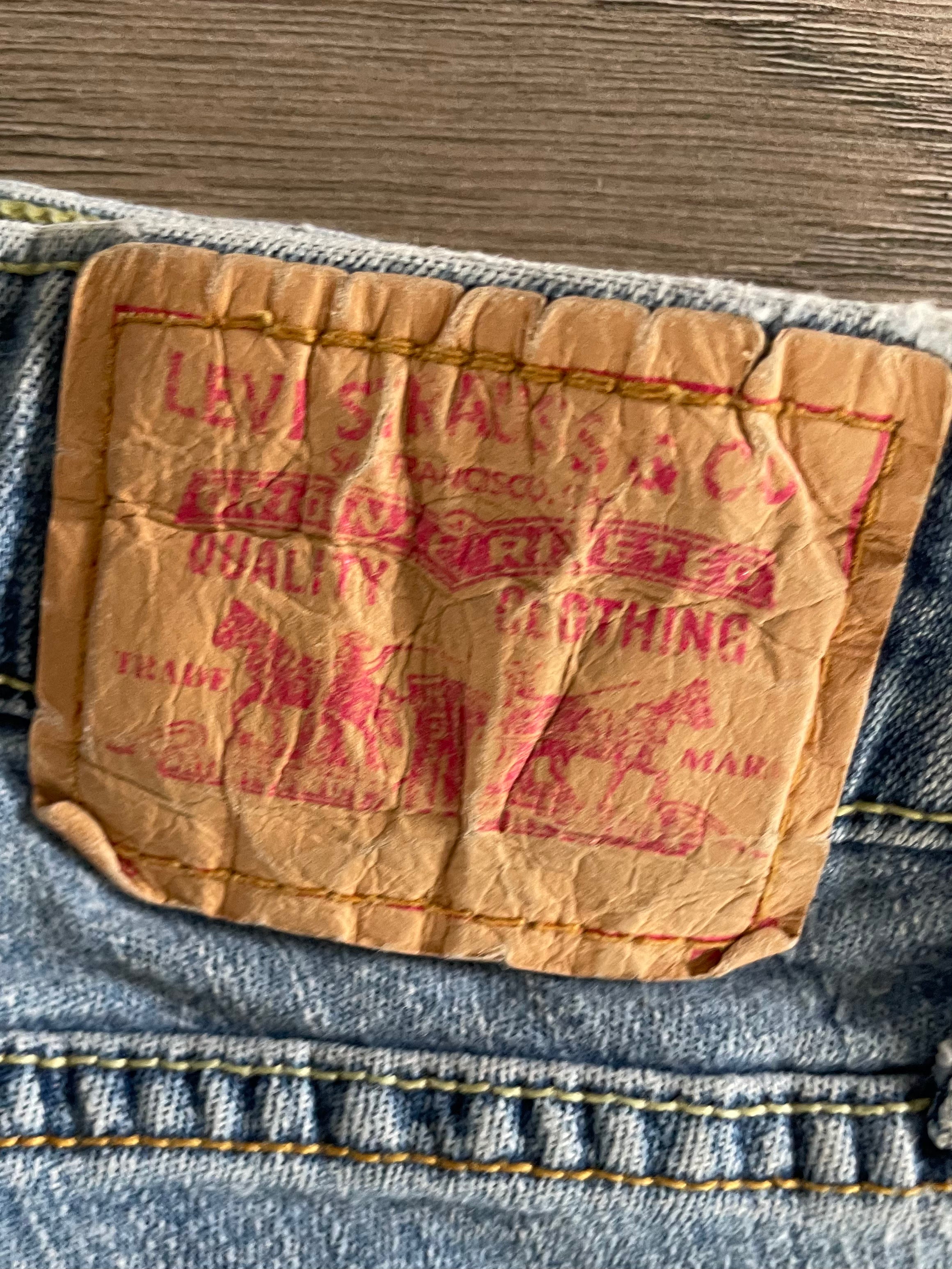 Vintage Levi's 524, Light Blue, W30, L35