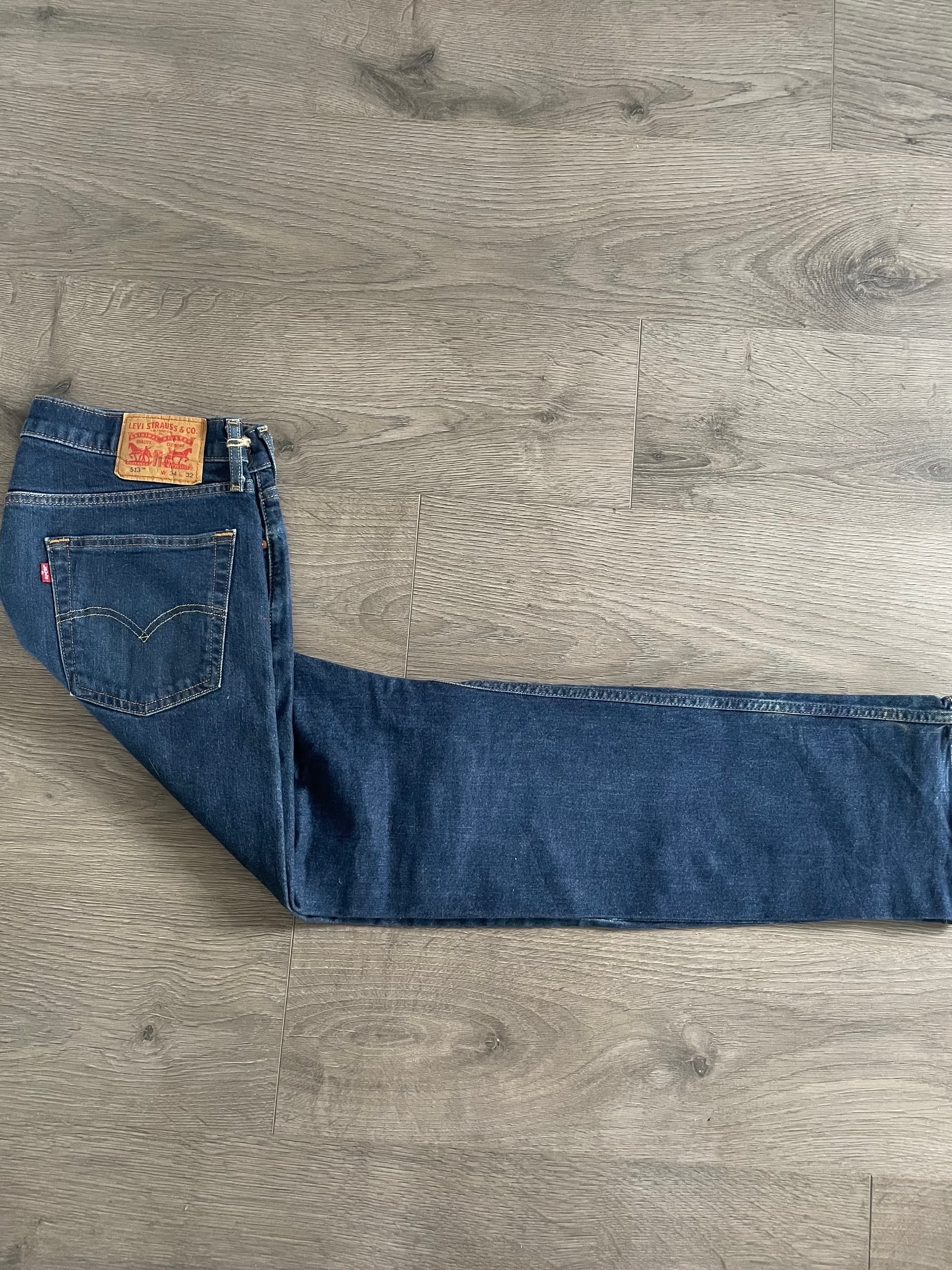 Vintage Levi's 513, Dark Blue, W34, L32