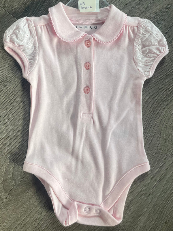 Pink Vest (0-3 months)