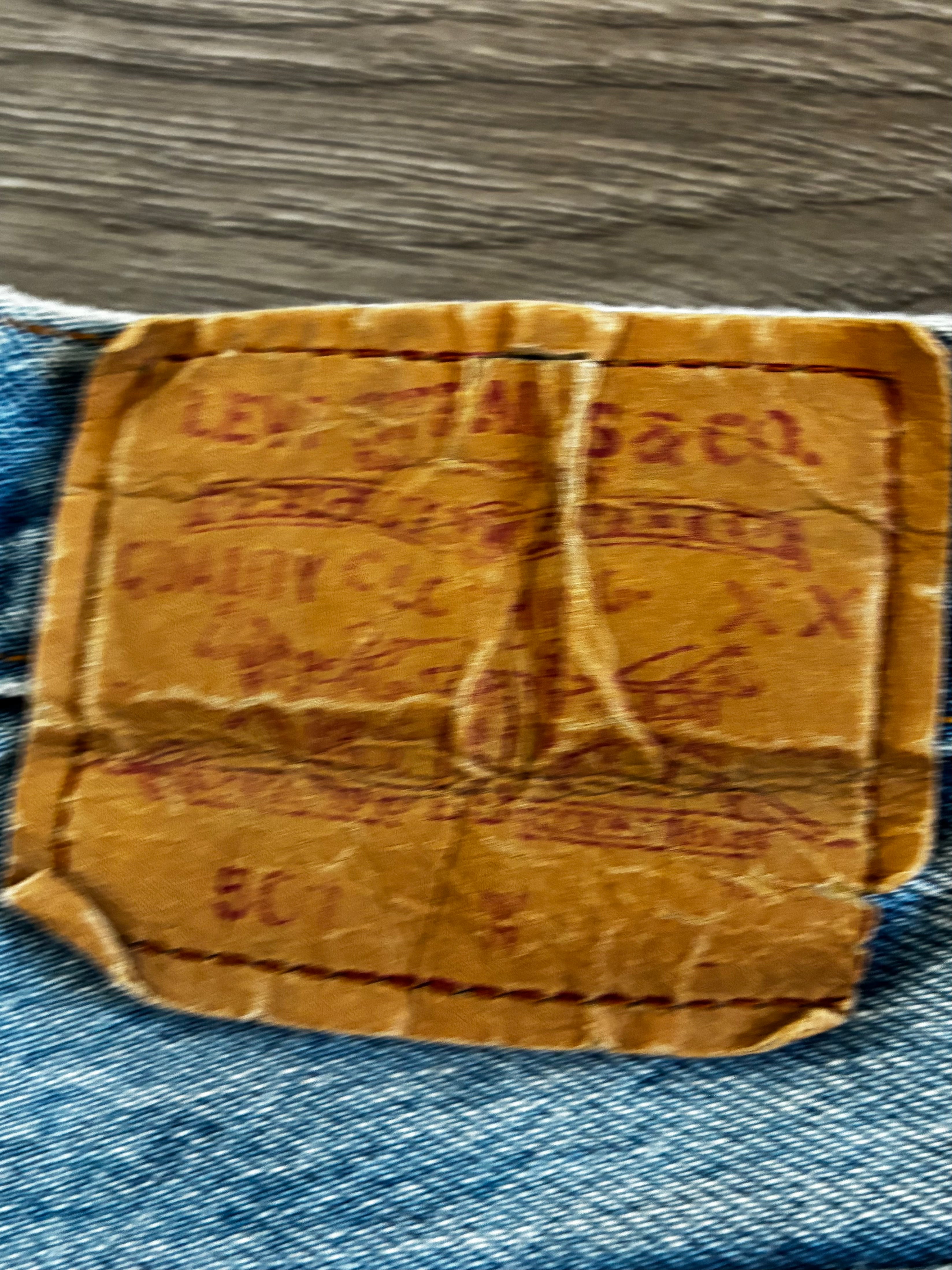 Vintage Levi's 501, Blue, W34, L33