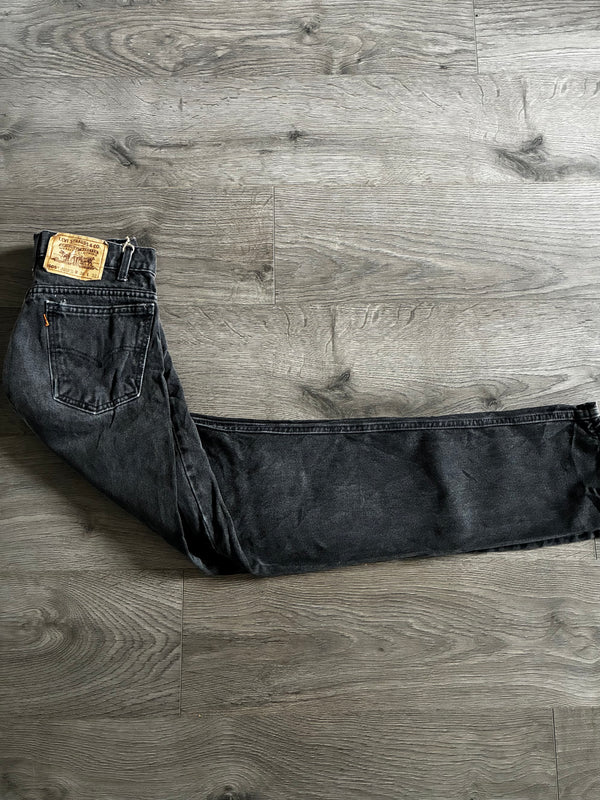 Vintage Levi's 505, Black, Label - W30, L32, Actual Size - W31, L33