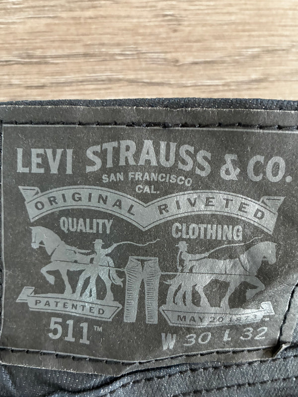 Vintage Levi's 511, Blue, Label - W30, L32, Actual Size - W31, L32