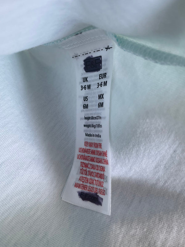 Mermaid T Shirt (3-6 mths)