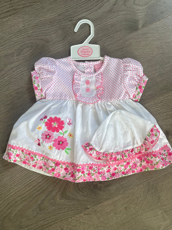 3 piece dress set (3-6 mths)