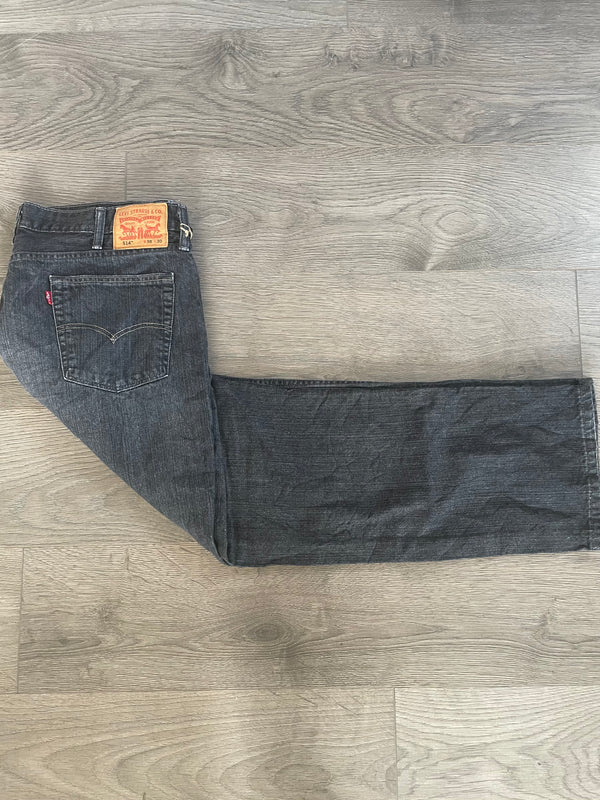 Vintage Levi's 514 , Black, Label - W38, L30, Actual Size - W39, L31