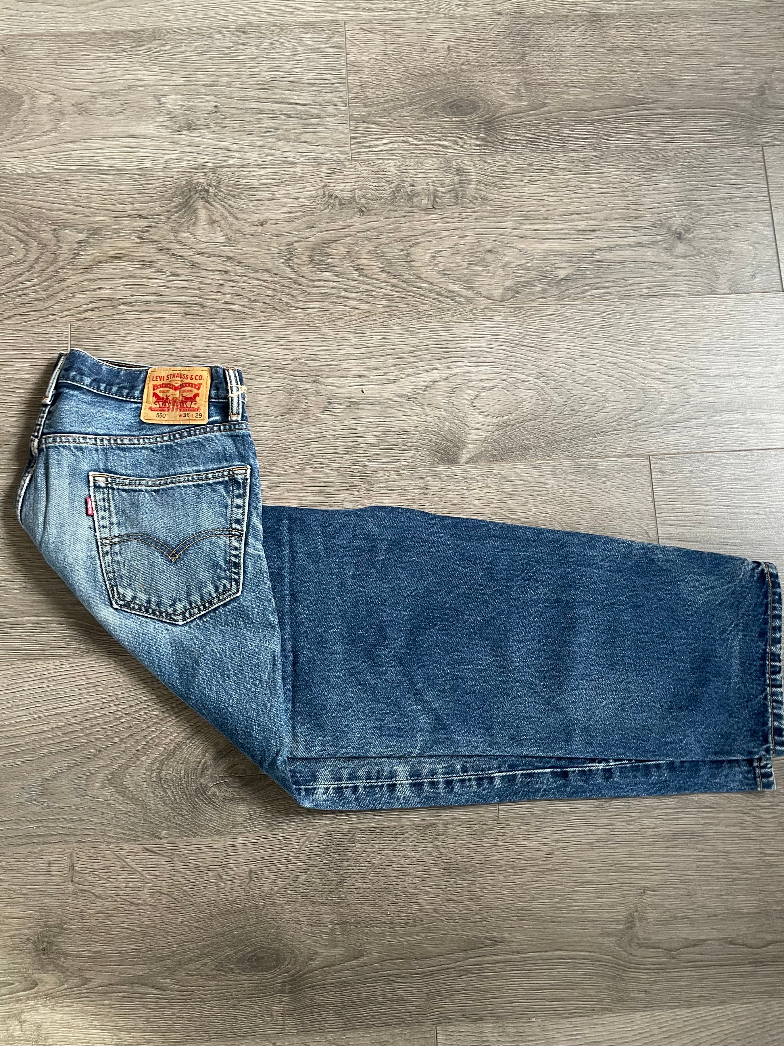 Vintage Levi's 550, Dark Blue, W36, L29