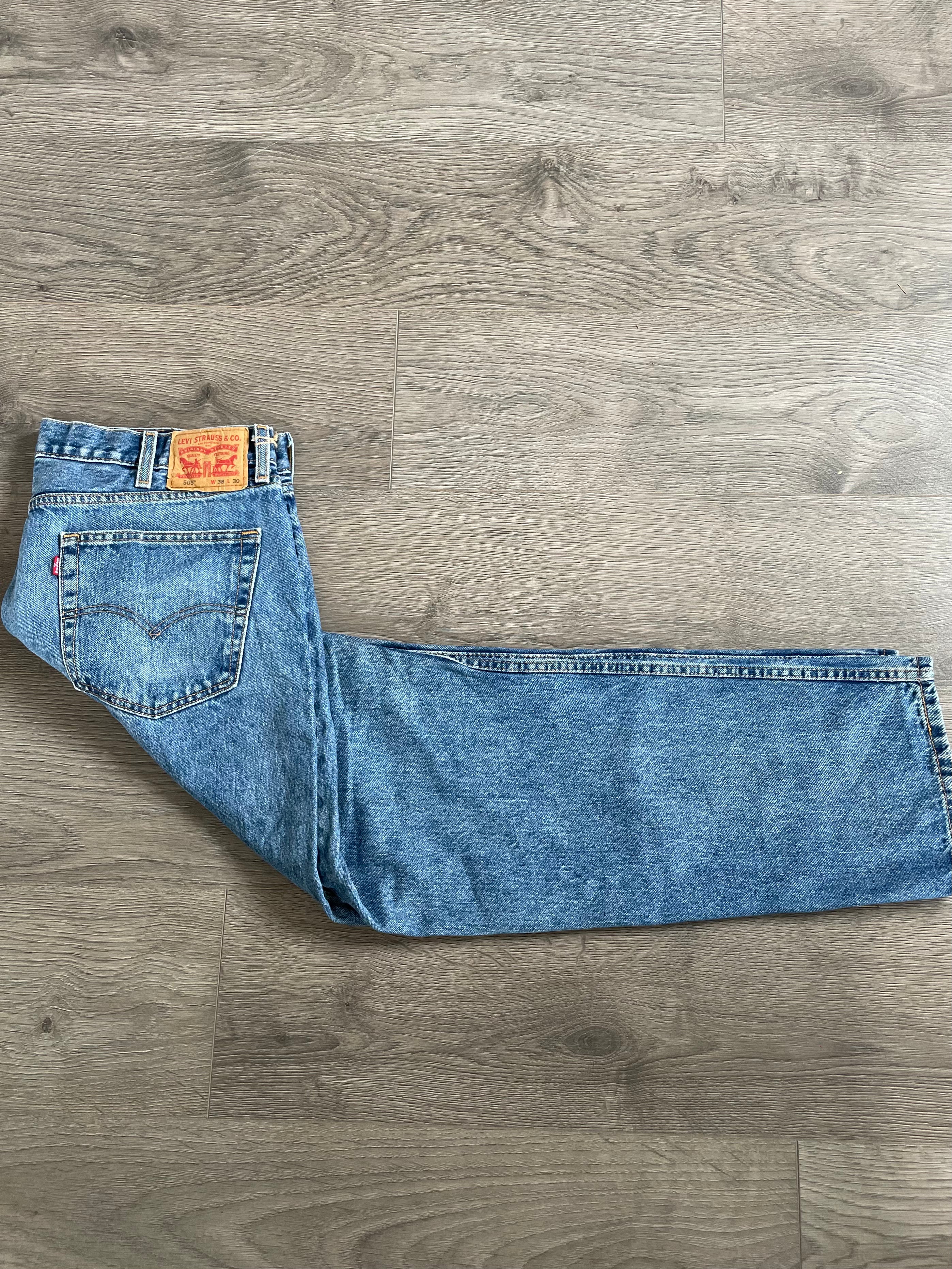 Vintage Levi's 505, Blue, W38, L30