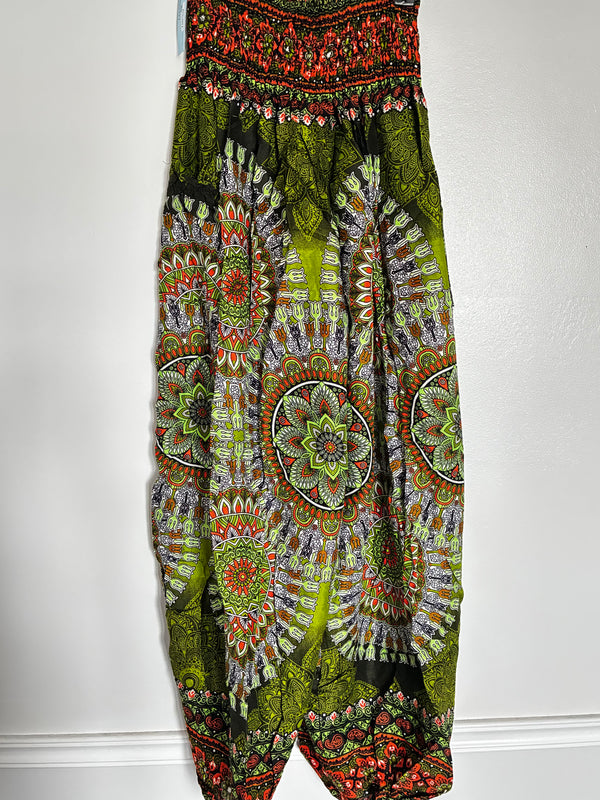 Green/Orange Flower Harems
