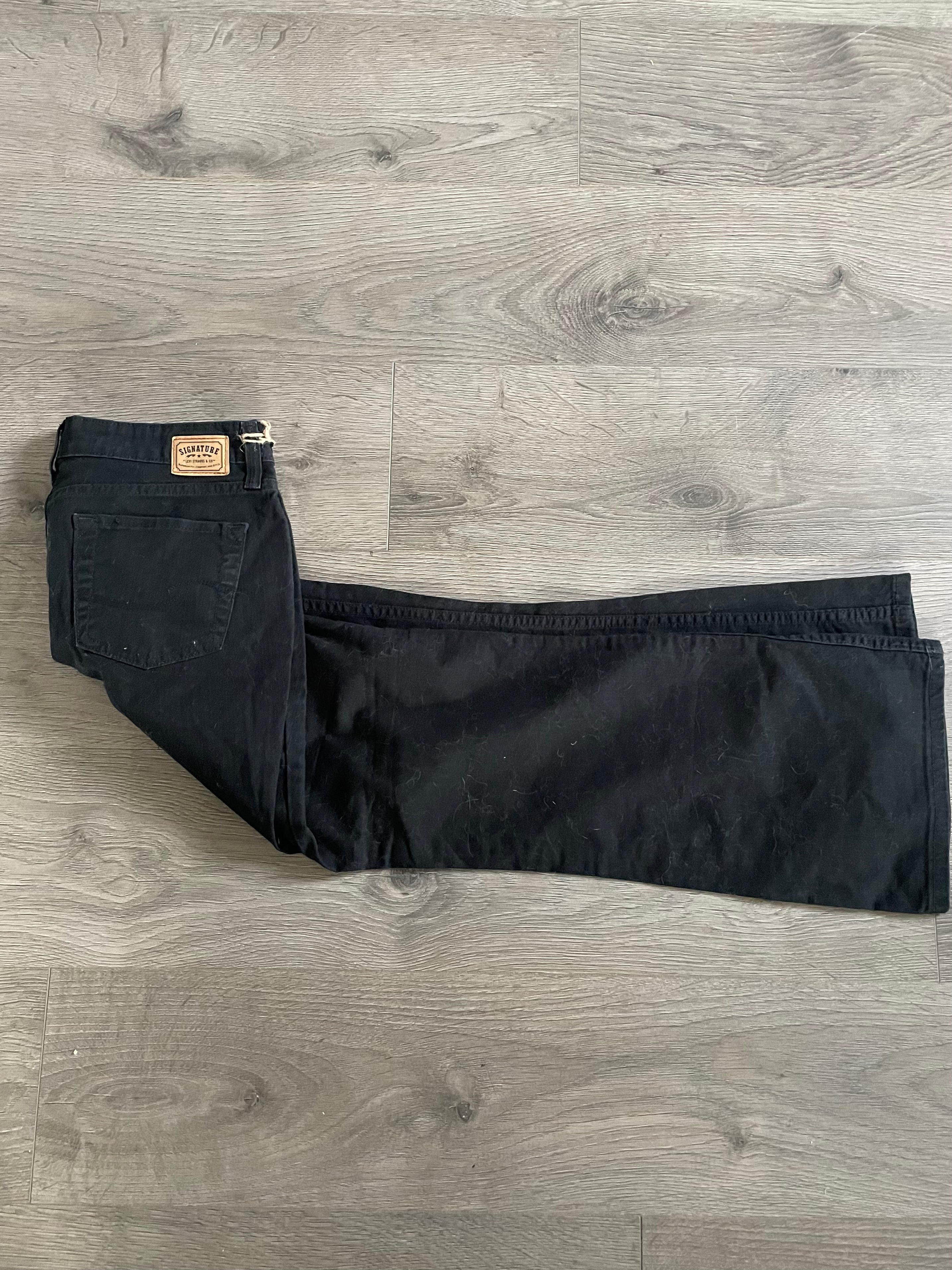 Vintage Levi's At Waist Bootcut, Black, W34, L30