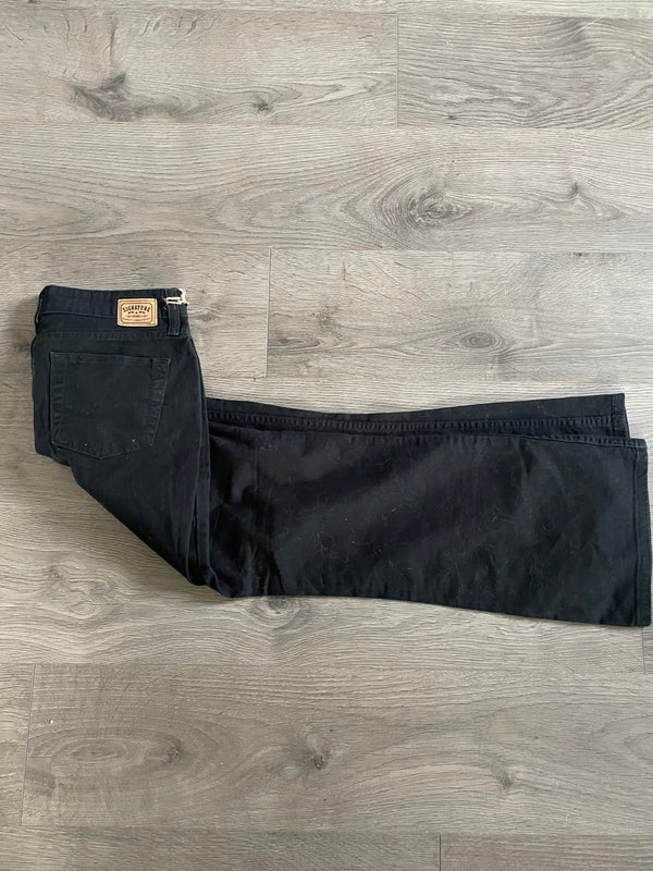 Vintage Levi's At Waist Bootcut, Black, W34, L30