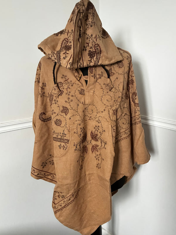 100% Wool Poncho