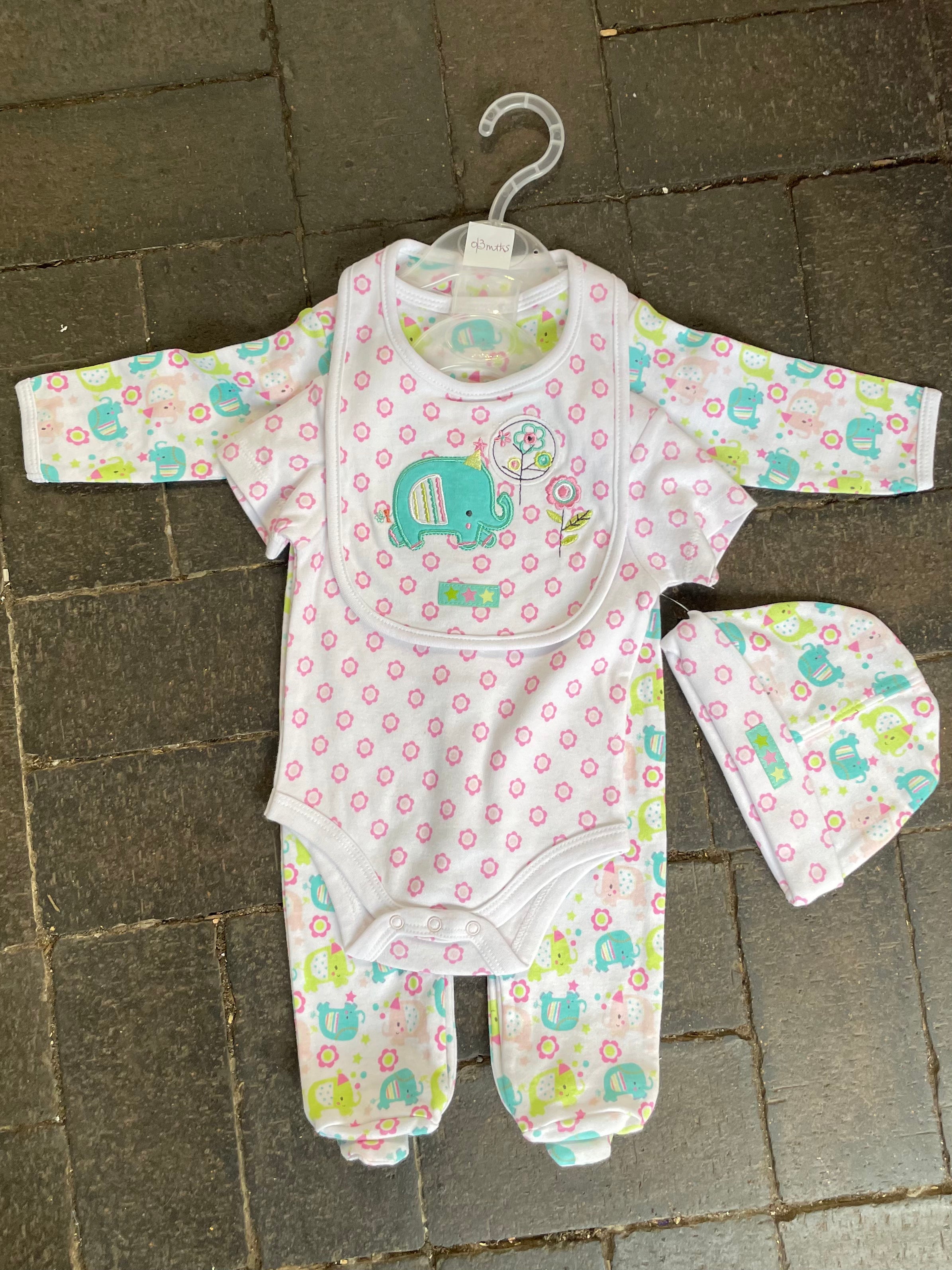 4 piece Romper set (newborn)