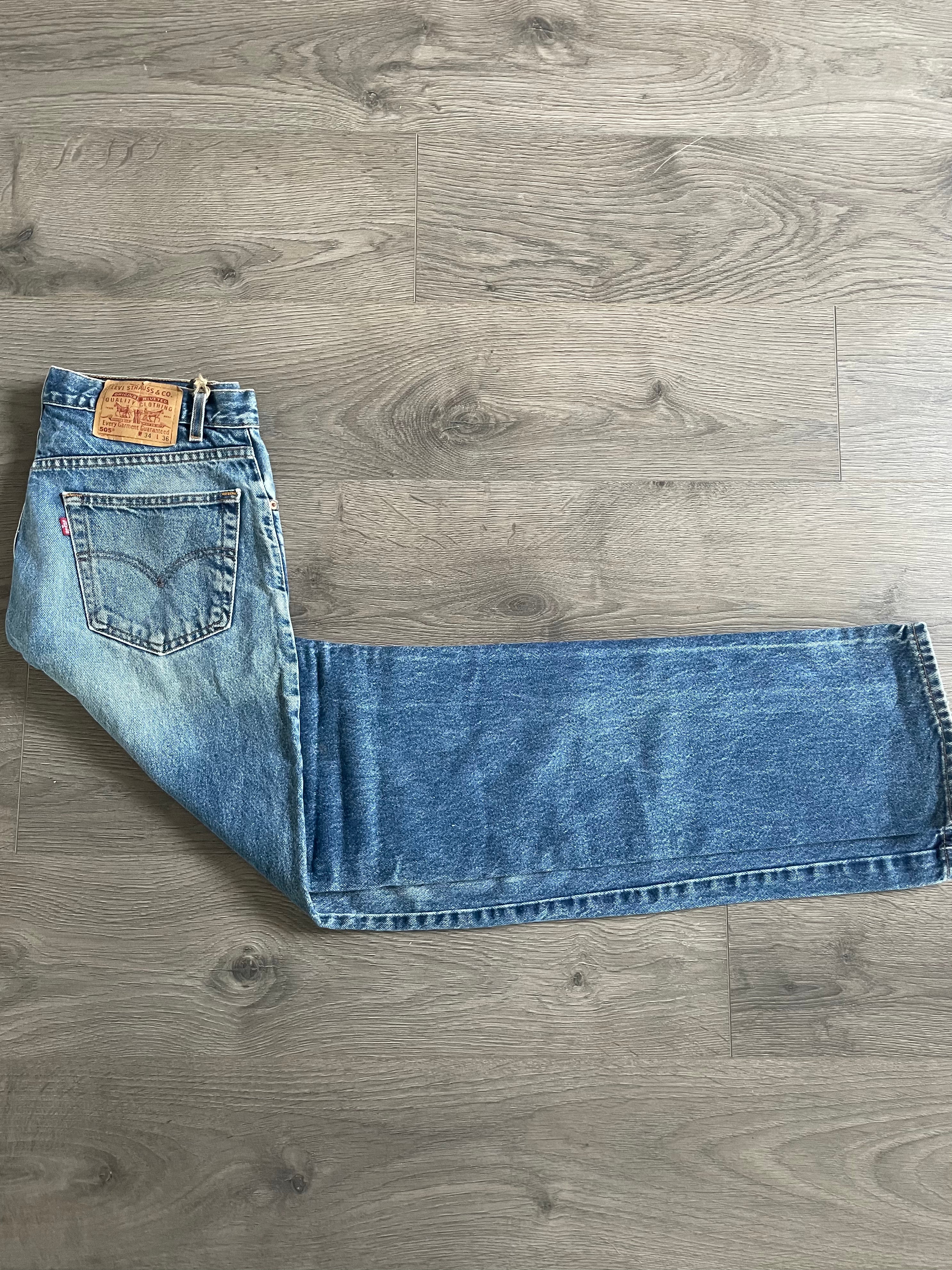 Vintage Levi's 505, Blue, W34, L36