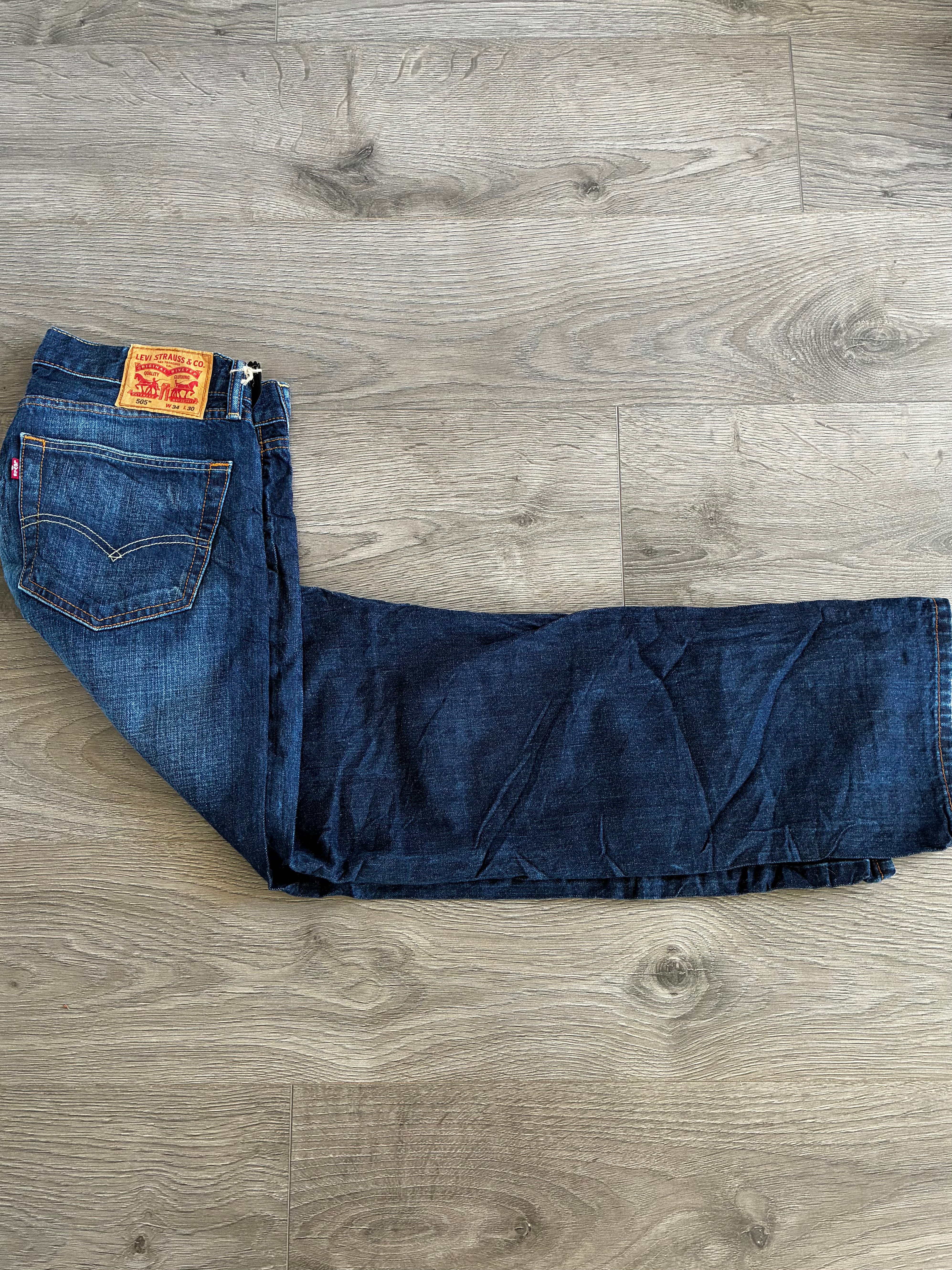 Vintage Levi's 505, Dark Blue, W34, L30