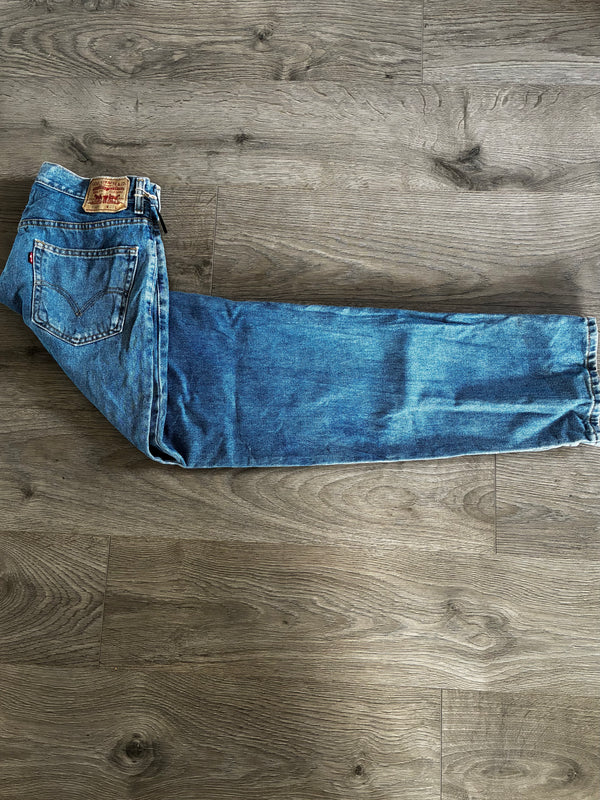 Vintage Levi's 550, Blue, Label - W33, L34, Actual Size - W33, L35
