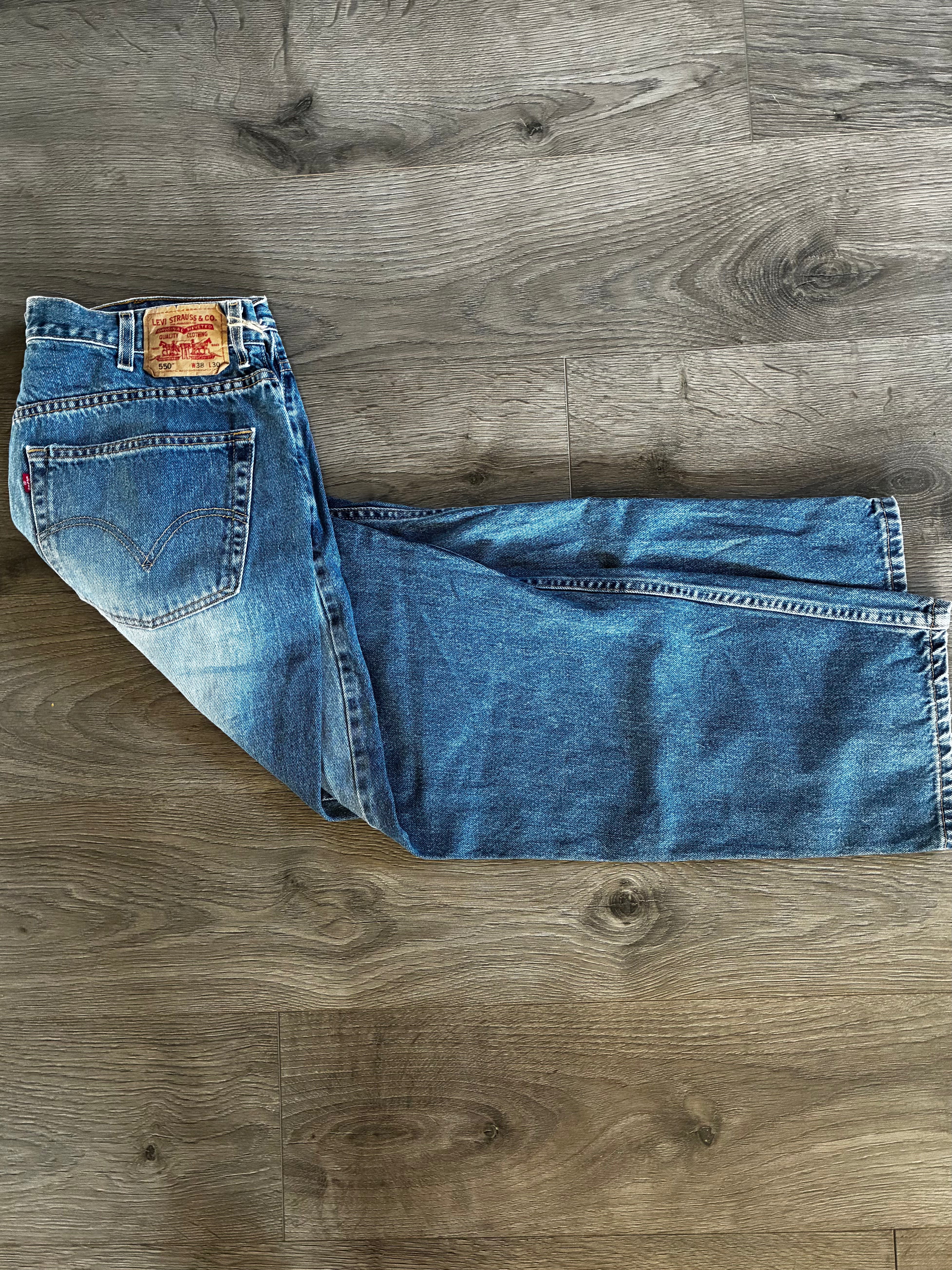 Vintage Levi's 550, Blue, W38, L29
