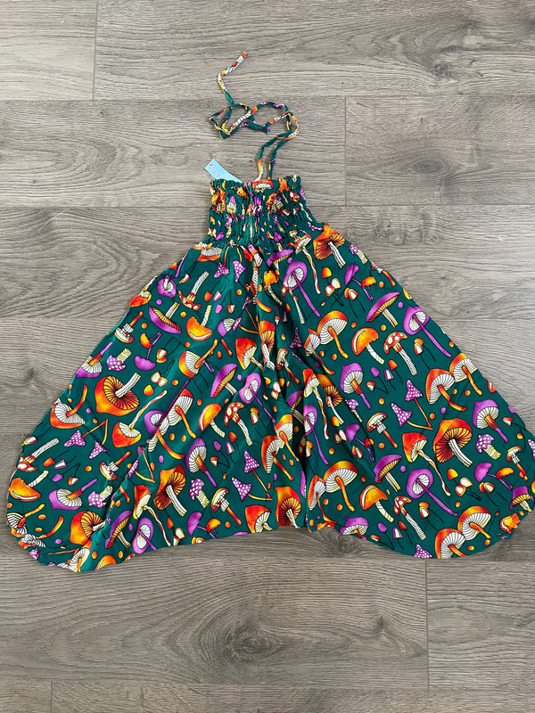 Mushroom Harem Trousers (age 4-5 ish)