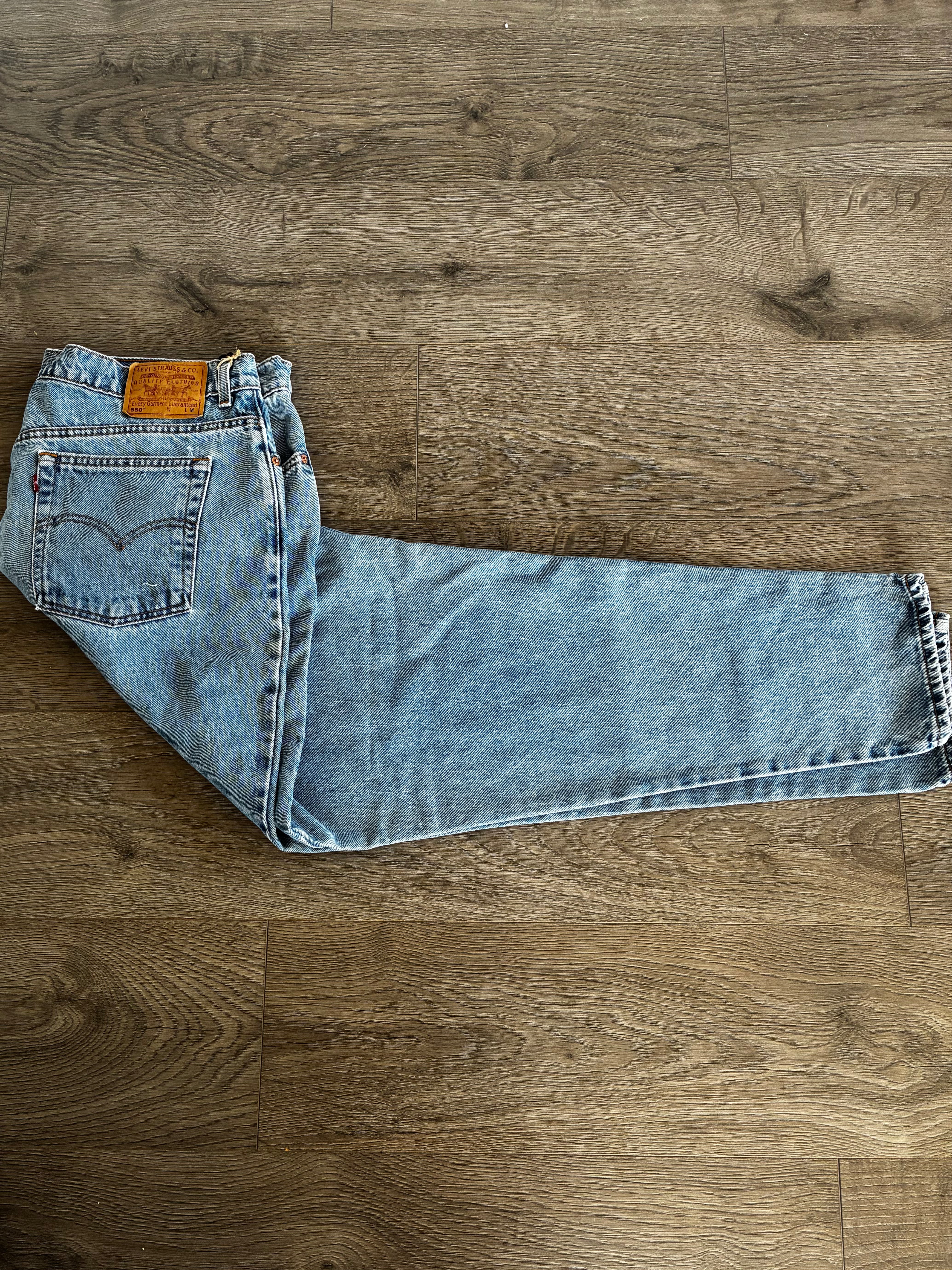 Vintage Levi's 550, Blue, W41, L31