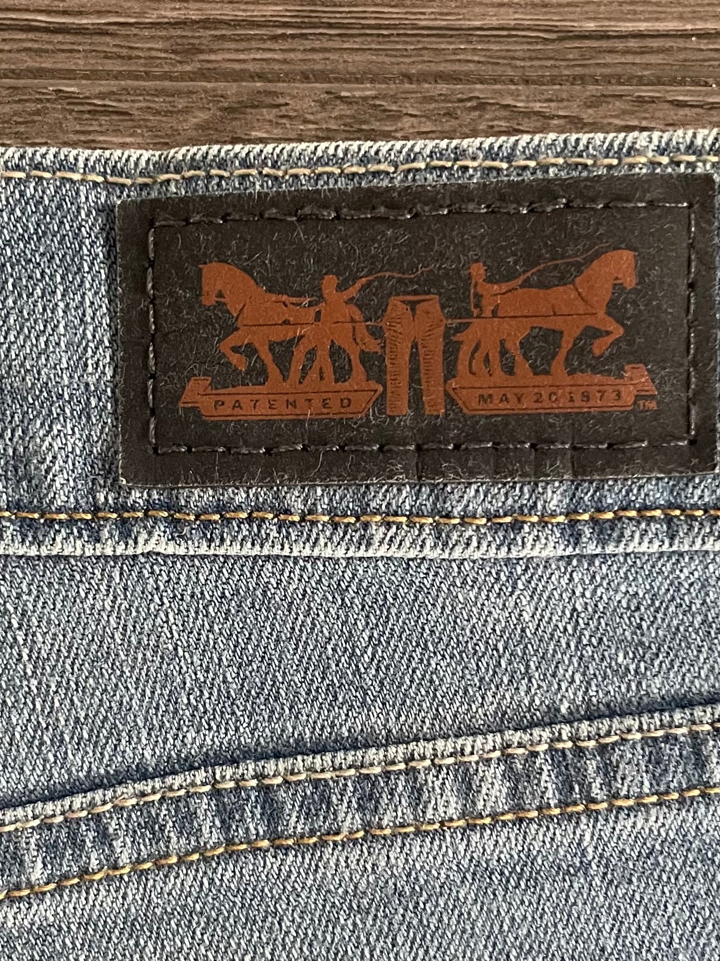 Vintage Levi's 515 Bootcut, Light Blue, W32, L30.5
