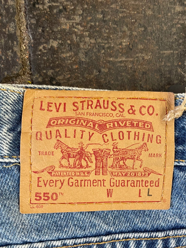 Vintage Levi's 550, Blue, W27, L32